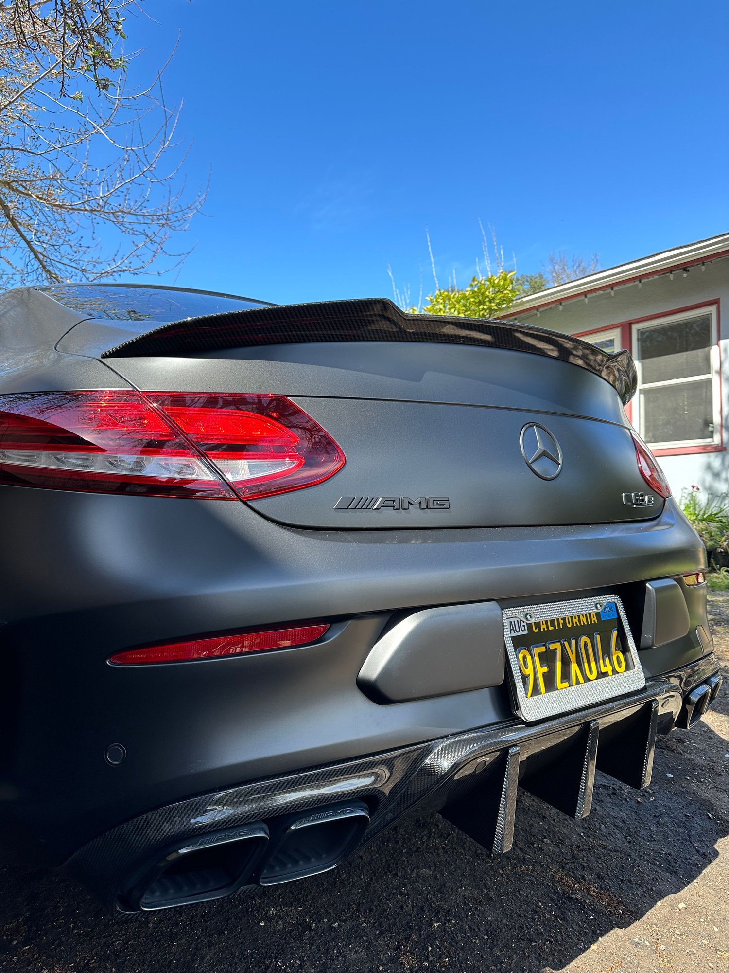 Accessories - RW Carbon Trunk Spoiler Carbon Fiber - Used - 2015 to 2023 Mercedes-Benz C63 AMG S - San Luis Obispo, CA 93402, United States
