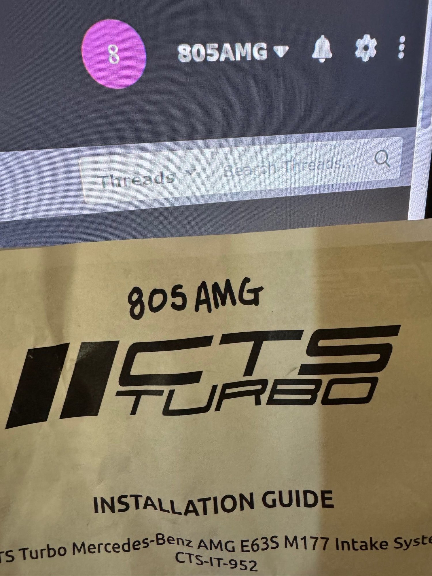Engine - Intake/Fuel - CTS Turbo M177/W213 E63/E63S, AMG GT 63/63S, AMG GLE63S, AMG 63S, and GLS63 Intake - Used - 2017 to 2022 Mercedes-Benz E63 AMG - Santa Barbara, CA 93110, United States