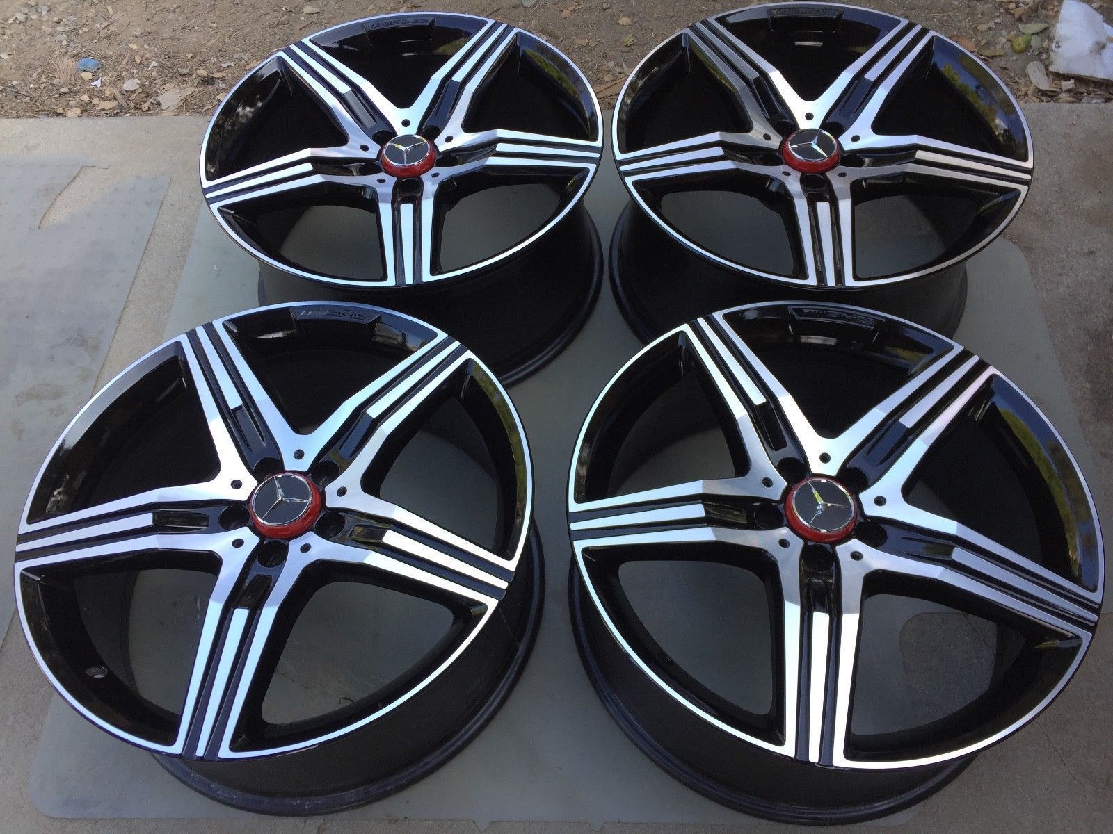 Wheels and Tires/Axles - 20" NEW 2017 S63 S65 CL63 S500 S550 S600 OEM FACTORY MERCEDES AMG BLACK WHEELS. - New - 2017 to 2018 Mercedes-Benz S63 AMG - Phoenix, AZ 85001, United States