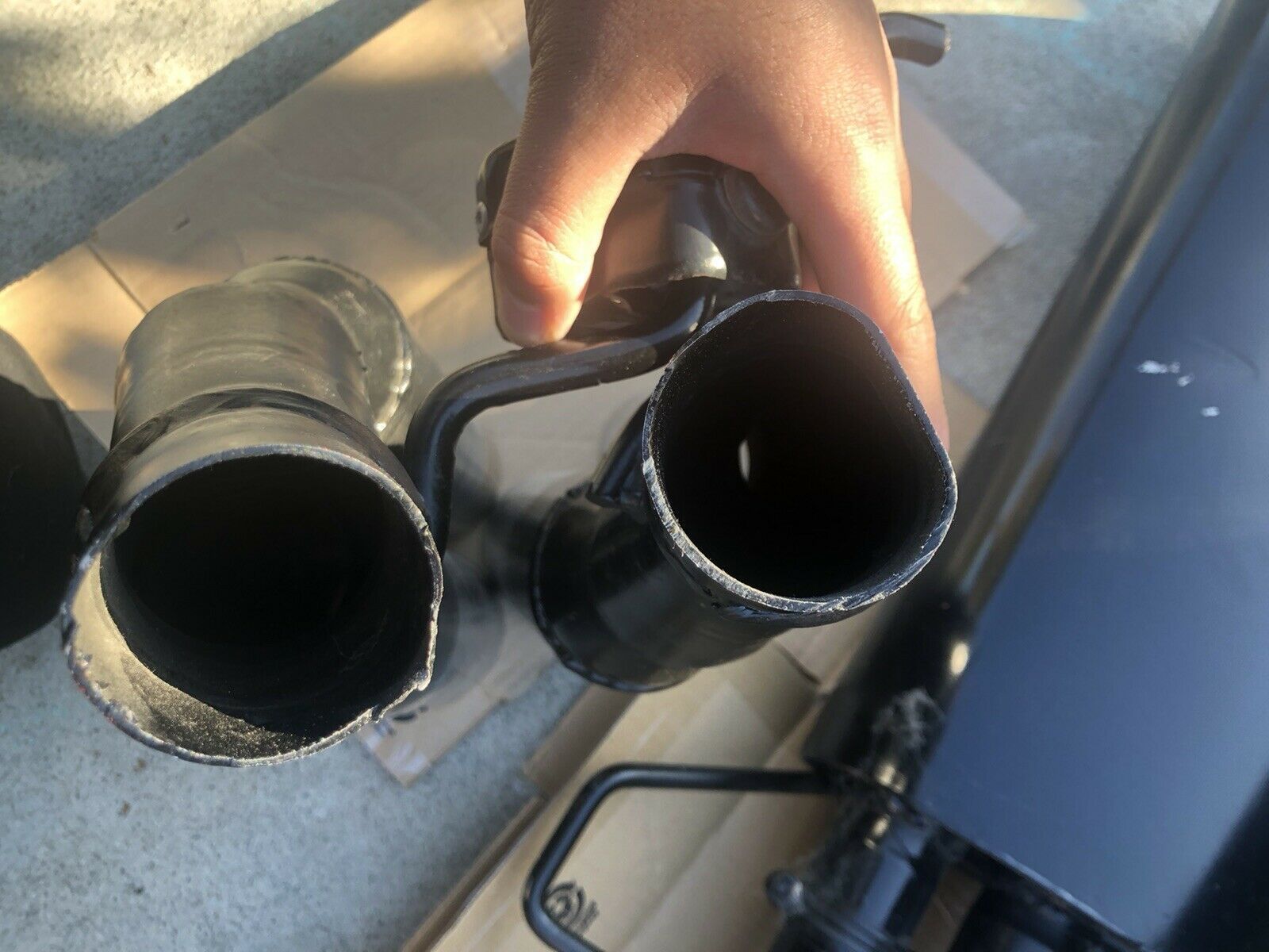 Engine - Exhaust - W163 Brabus Quad Exhaust Mercedes ML - Used - 1998 to 2005 Mercedes-Benz ML55 AMG - Garden Grove, CA 92840, United States