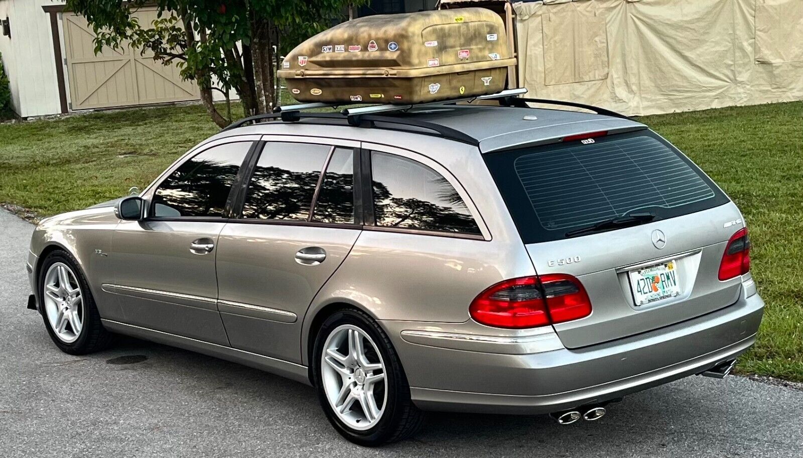 2004 Mercedes-Benz E500 - 2004 Mercedes E500 4 matic wagon, well maintained - Used - VIN WDBUH83J04X121393 - 175,000 Miles - 8 cyl - AWD - Automatic - Wagon - Beige - Naples, FL 34117, United States