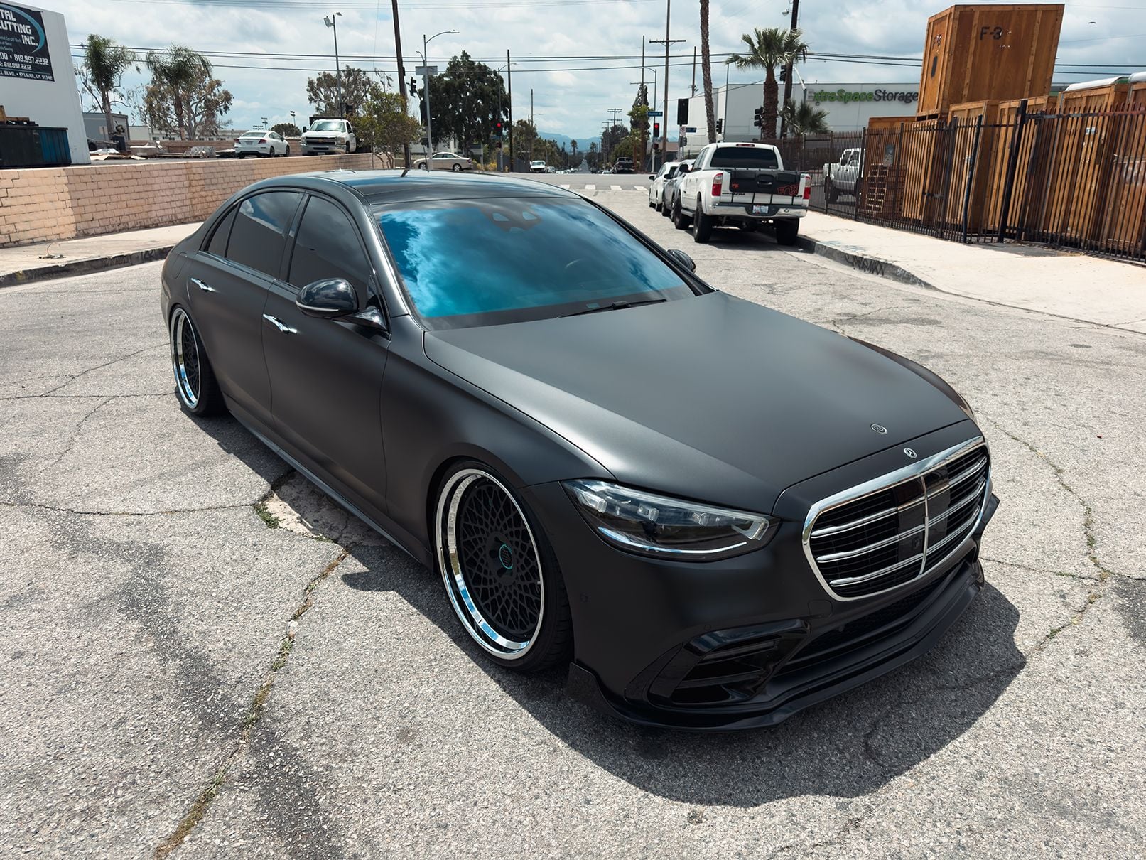 2023 Mercedes-Benz S-Class - BRABUS MERCEDES BENZ S500 FOR SALE W/ XPEL STEALTH FULL WRAP - Used - VIN W1K6G6DB4PA218182 - 10,800 Miles - 6 cyl - AWD - Automatic - Sedan - Other - Los Angeles, CA 91604, United States