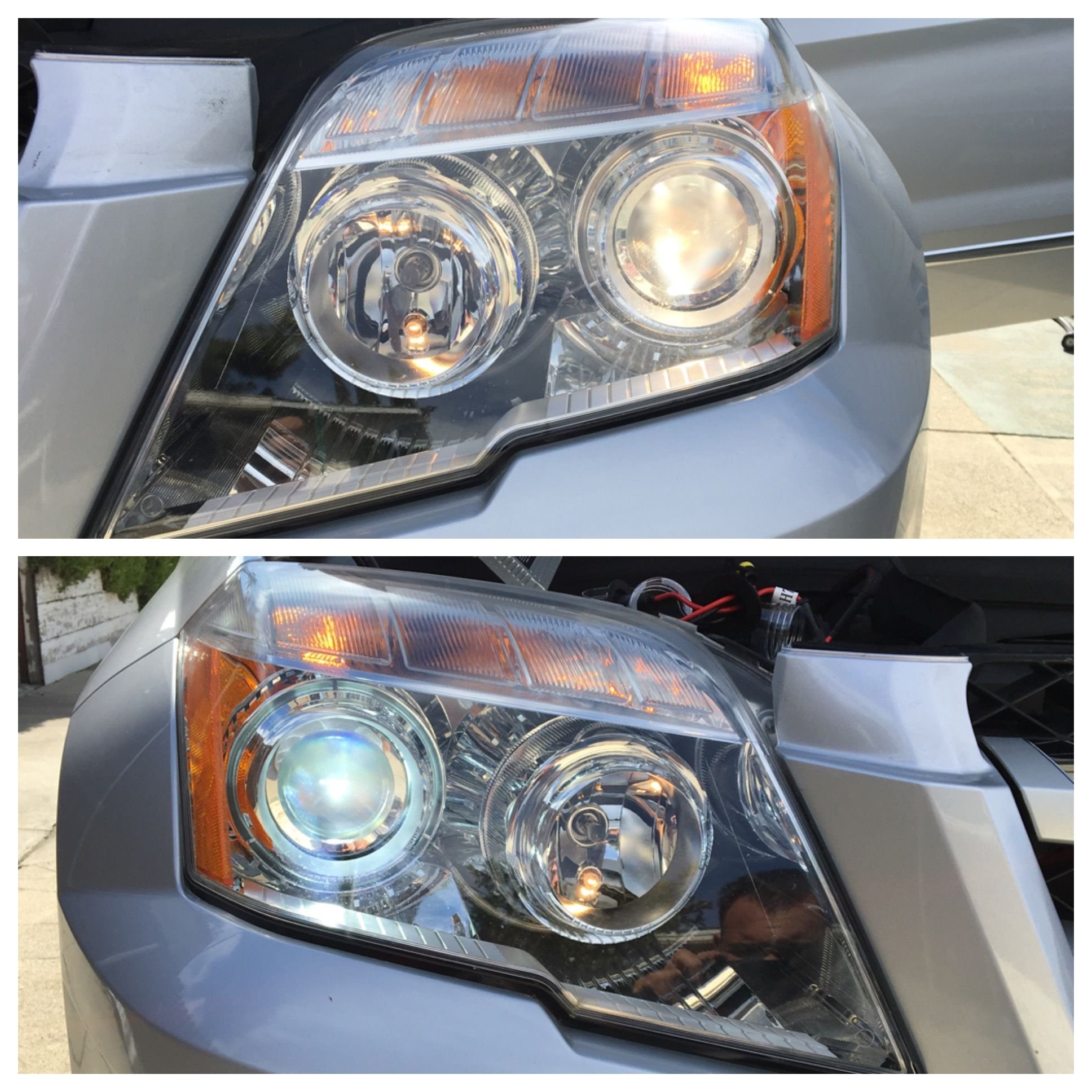 Installed HID lights on my 2011 GLK350 Forums
