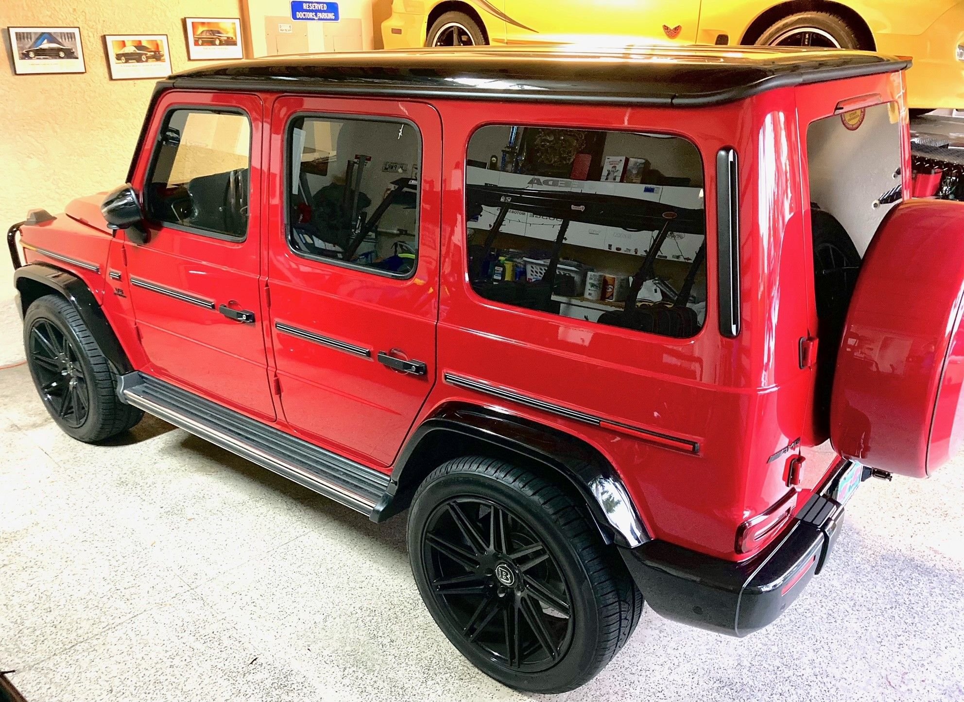 Wheels and Tires/Axles - Set of four22 inch Brabus replica wheels with Nitto tires for 2019 to 2021 G550 / G63 - Used - 2019 to 2021 Mercedes-Benz G-Class - Naples, FL 34119, United States