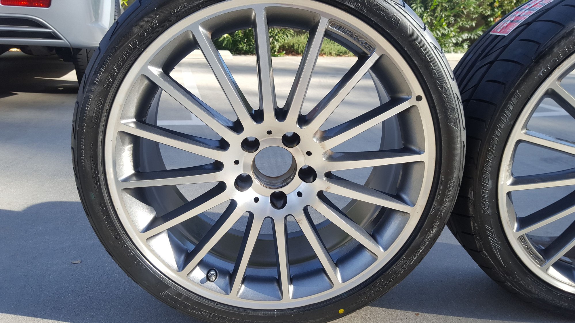 Wheels and Tires/Axles - Rims and Tires from 2012 C63AMG with Brand New Tires - New - 2009 to 2014 Mercedes-Benz C63 AMG - Agoura Hills, CA 91301, United States