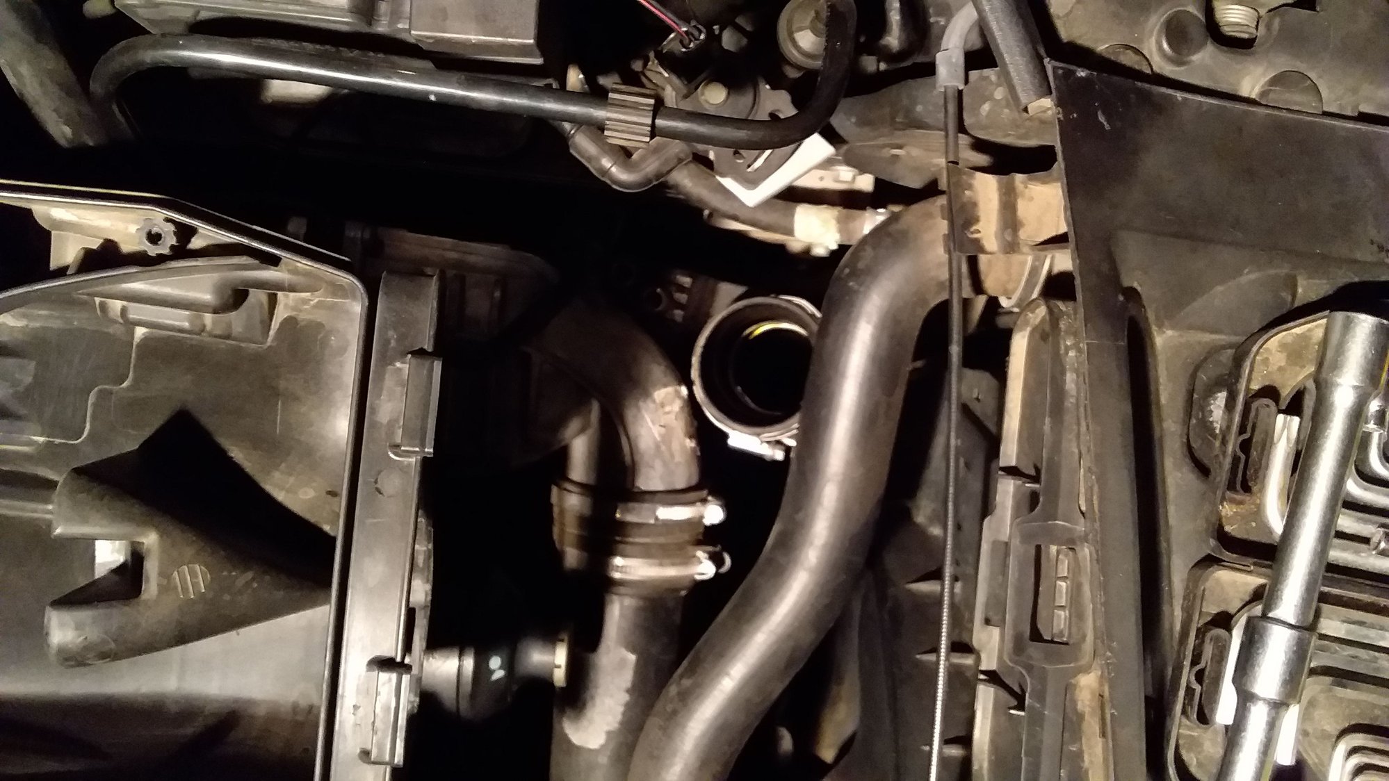 Oil in the throttle body c200 2008 w204 Forums