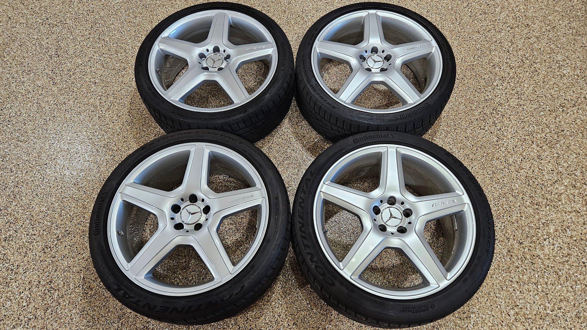 Wheels and Tires/Axles - 2007 S65 20" OEM Wheels and Tires W221 - 4MATIC S550 S63 AMG - Used - 2007 to 2013 Mercedes-Benz SL65 AMG - Arcadia, OK 73007, United States