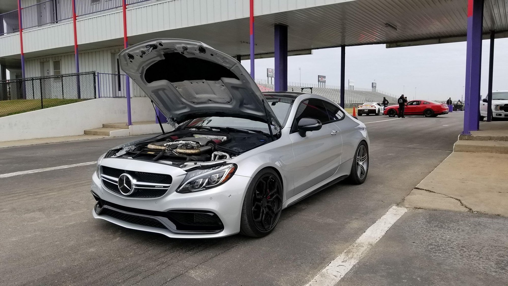 2017 Mercedes-Benz C63 AMG S - 2017 C63S Coupe with mods - Used - VIN WDDWJ8HB4HF442242 - 6,000 Miles - 8 cyl - 2WD - Automatic - Coupe - Silver - Houston, TX 77003, United States