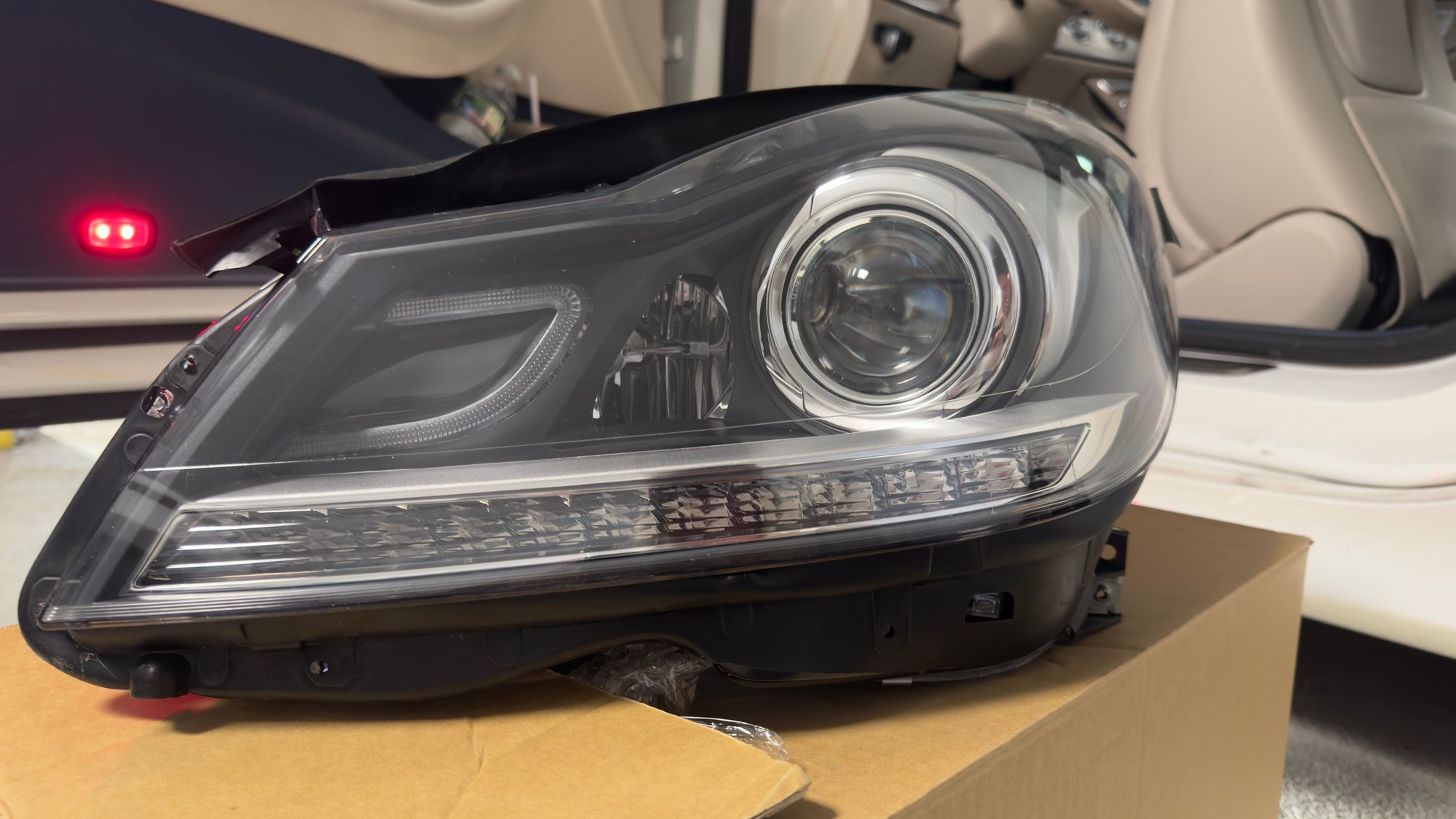 Lights - W204 Facelift Projector Headlights - New - 2012 to 2015 Mercedes-Benz C300 - Saugus, MA 01906, United States
