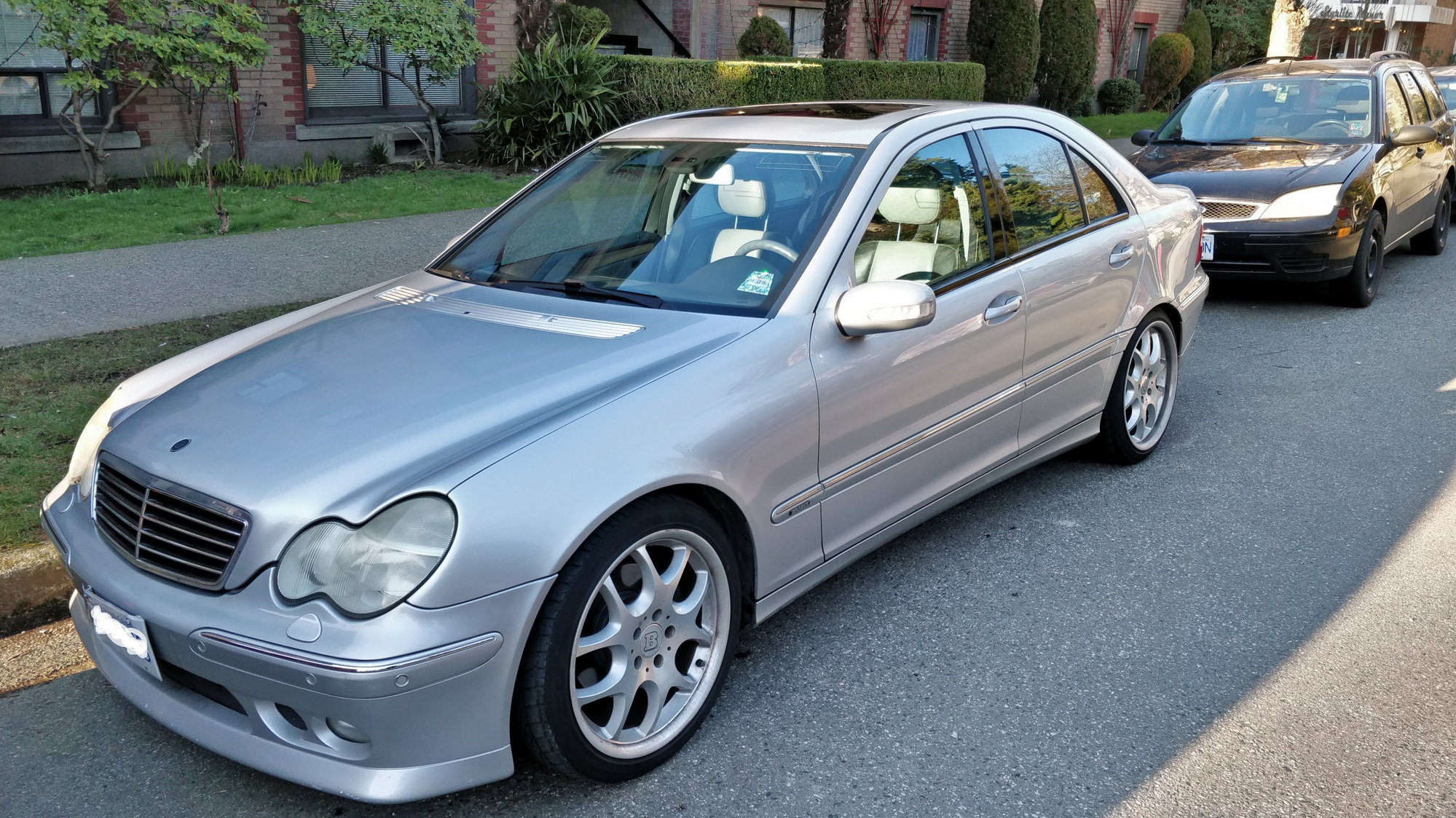 2002 Mercedes-Benz C32 AMG - 2001 Brabus C3.8S - Used - VIN WDB2030641A103088 - 75,000 Miles - 6 cyl - 2WD - Automatic - Silver - Vancouver, BC V5L1E1, Canada