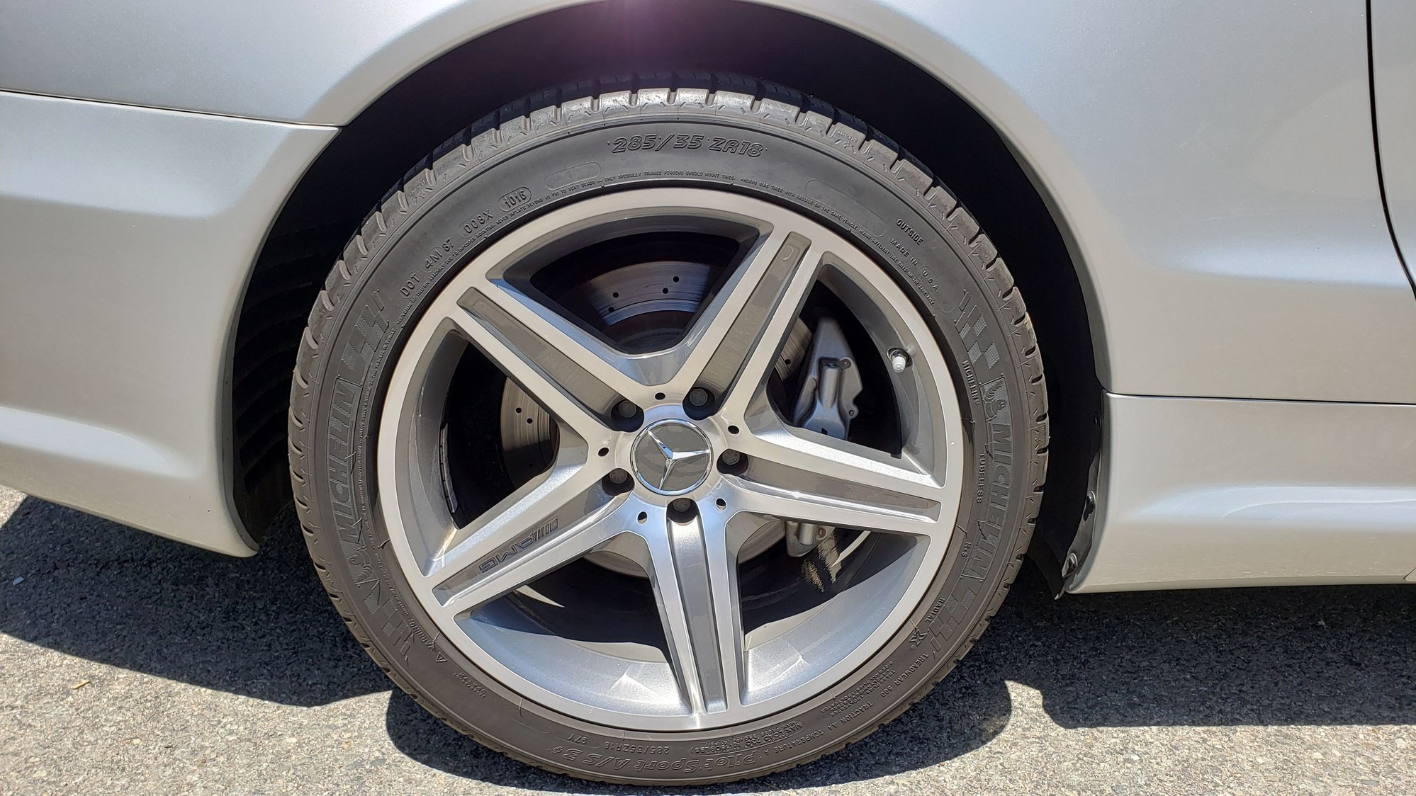 2004 Mercedes-Benz SL55 AMG - 2004 SL55 AMG for sale - Used - VIN WDBSK74F14F064057 - 128,000 Miles - 8 cyl - 2WD - Automatic - Convertible - Silver - Los Angeles, CA 90027, United States