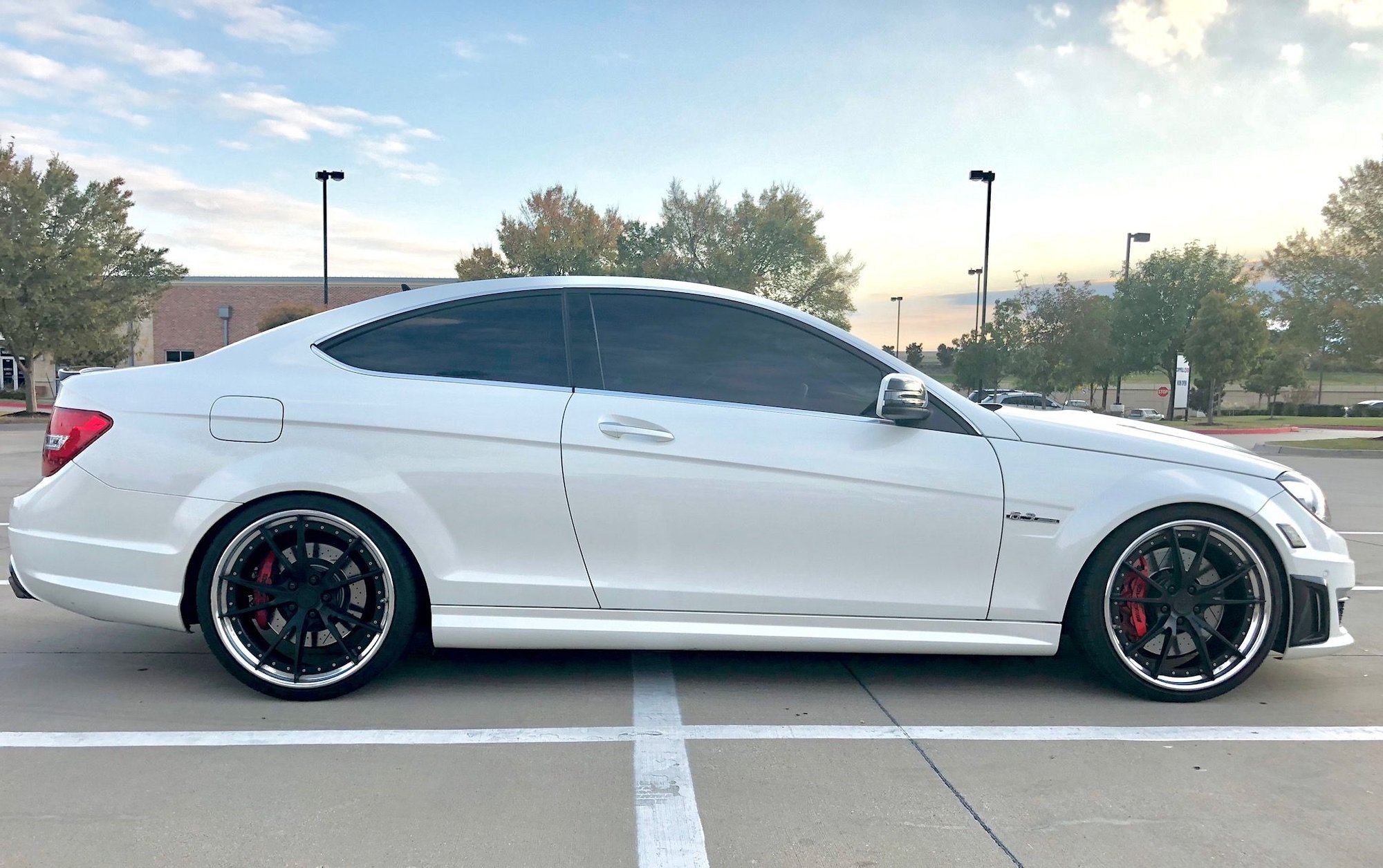 2012 Mercedes-Benz C63 AMG - FS - C63 AMG Coupe, P31, Diamond White, Loaded with nice upgrades - HRE Akrapovic - Used - VIN WDDGJ7HB1CF867960 - 49,000 Miles - 8 cyl - 2WD - Automatic - Coupe - White - Coppell, TX 75019, United States