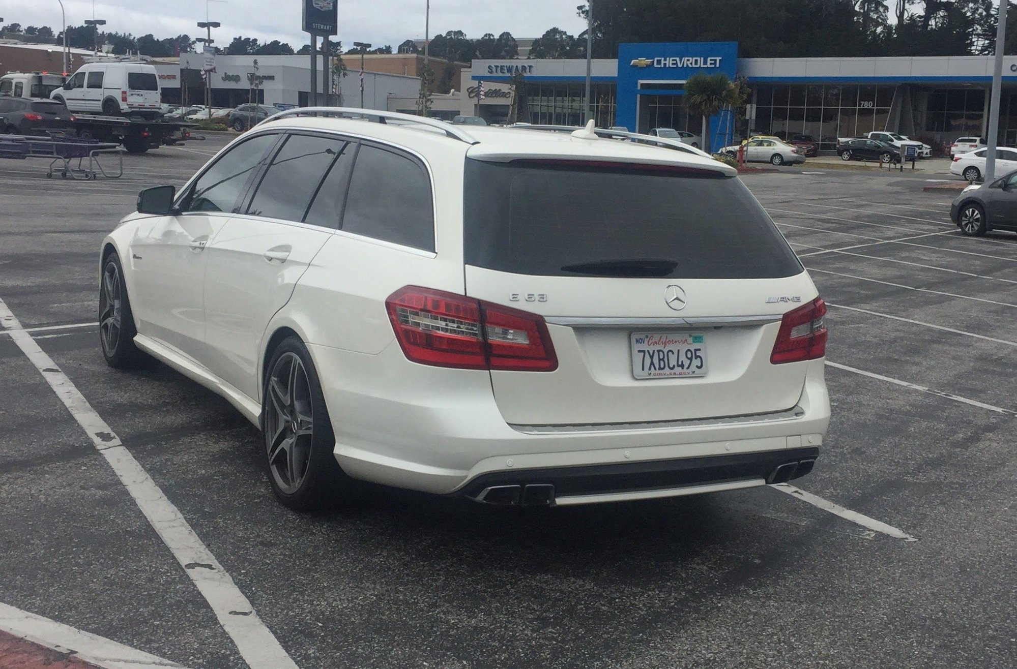 2012 Mercedes-Benz E63 AMG - 2012 E63 Performance P-30. 550 HP. Wagon Rare , - Used - VIN wddhh7eb4ca631997 - 47,500 Miles - 8 cyl - 2WD - Automatic - Wagon - White - San Francisco, CA 94122, United States