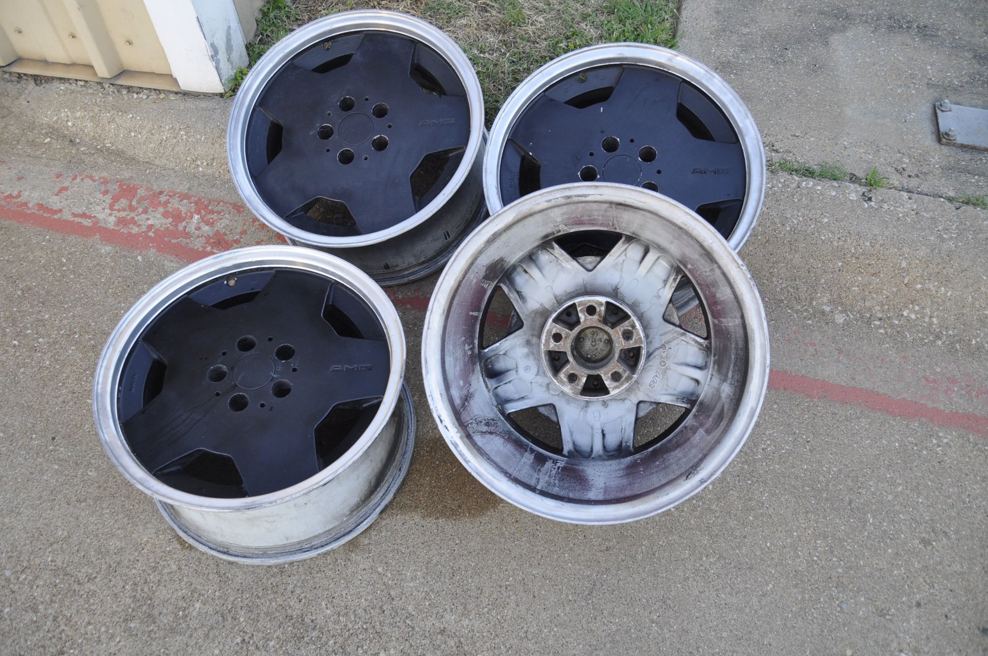 Wheels and Tires/Axles - AMG AERO 1 Monoblock wheels 17x8 et11 (pre merger) - Used - All Years Mercedes-Benz All Models - Dallas, TX 75248, United States