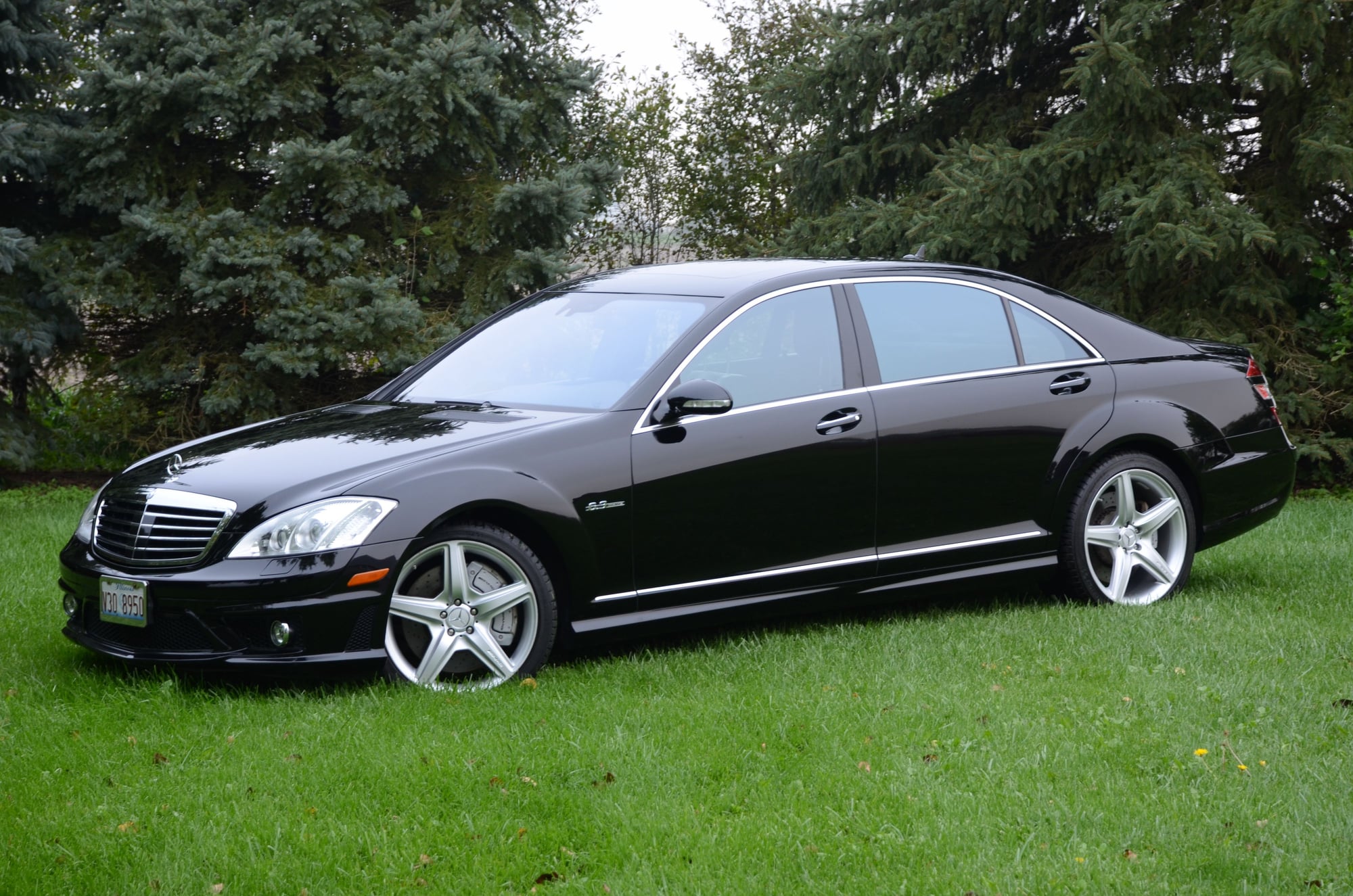2008 Mercedes-Benz S63 AMG - 2008 Mercedes S63 2nd- Owner W221 All OEM Original - Used - VIN WDDNG77X48A154350 - 89,500 Miles - 8 cyl - 2WD - Automatic - Sedan - Black - South Chicagoland, IL 60935, United States