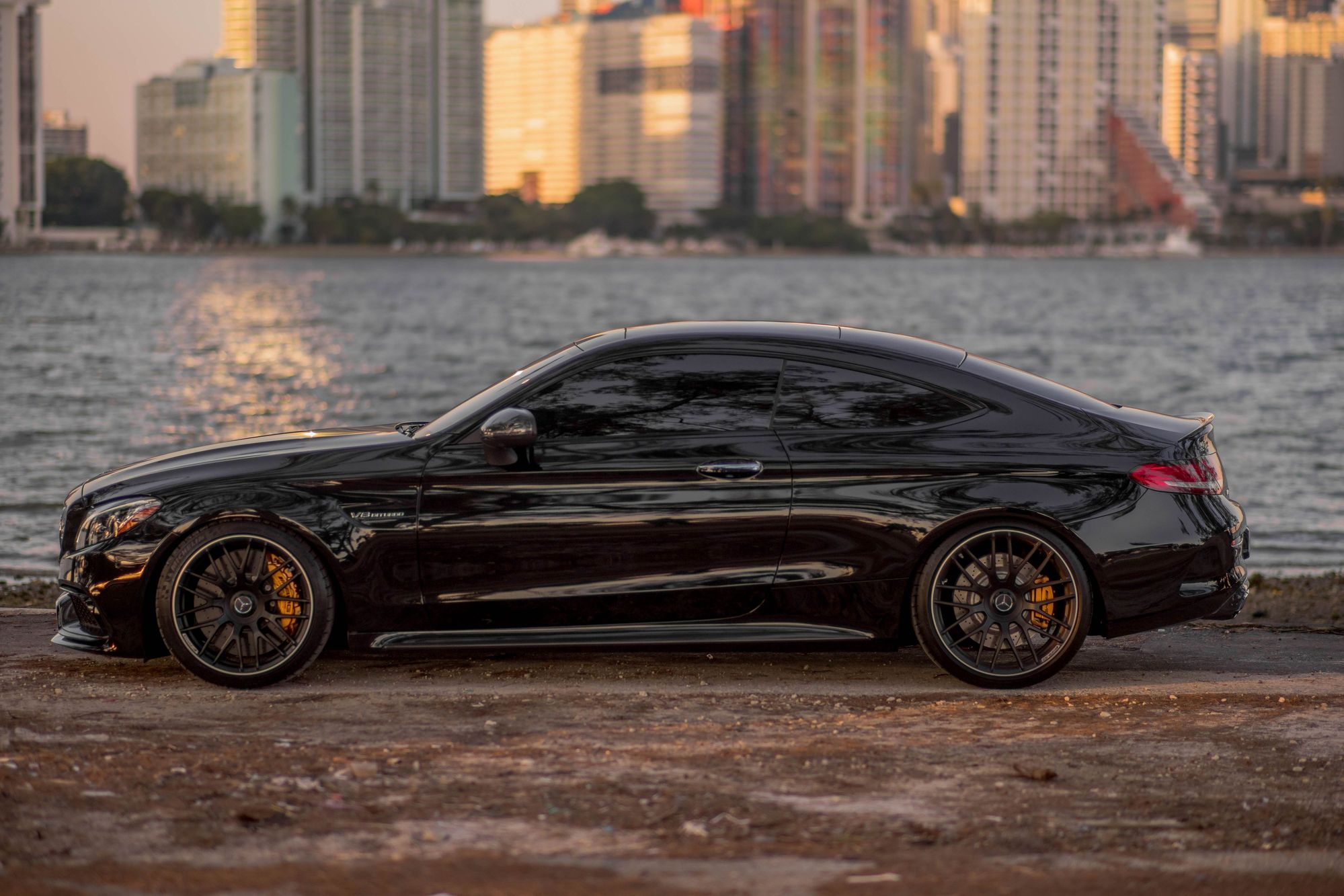 Black C63s Coupe in Miami Forums