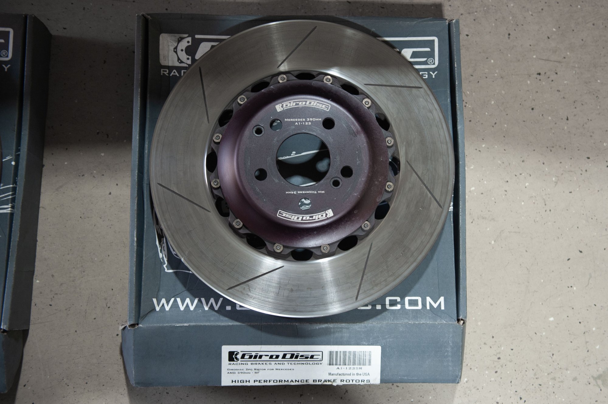 Brakes - Girodisc light weight performance Rotors A1-123 A2-148 for Mercedes-AMG GTC or GTR - Used - All Years  All Models - All Years  All Models - Saddle River, NJ 07458, United States