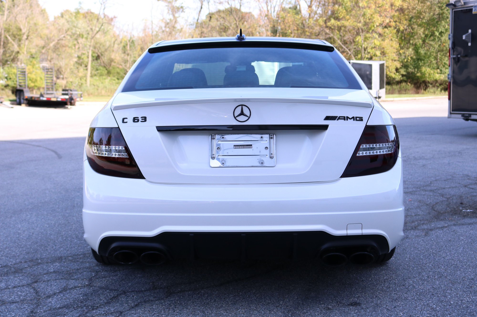 2012 Mercedes-Benz C63 AMG - 2012 MB C63 AMG Sedan for Sale - Pristine Condition, Transferable Warranty - Used - VIN WDDGF7HB1CA664842 - 44,623 Miles - 8 cyl - 2WD - Automatic - Sedan - White - West Chester, PA, PA 19380, United States