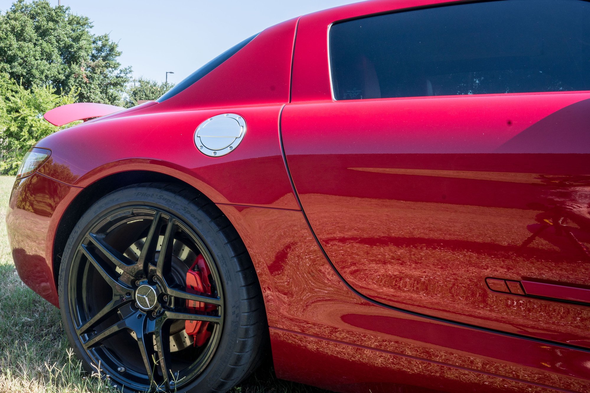 2012 Mercedes-Benz SLS AMG - Adopted COVID dog says the 2 seater SLS has got to go!!! :( - Used - VIN WDDRJ7HA7CA009003 - 26,500 Miles - 8 cyl - 2WD - Automatic - Coupe - Red - Austin, TX 78701, United States