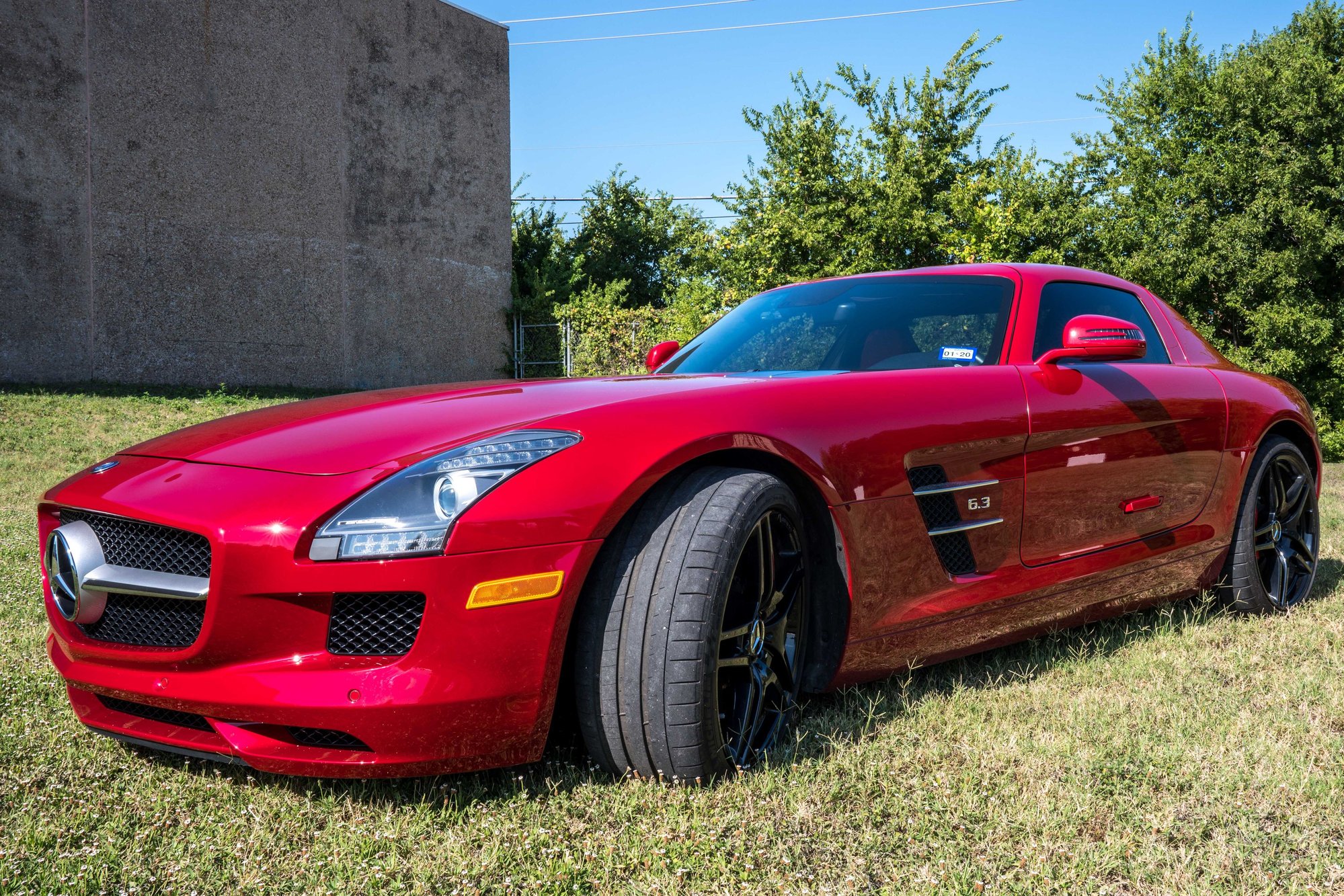 2012 Mercedes-Benz SLS AMG - Adopted COVID dog says the 2 seater SLS has got to go!!! :( - Used - VIN WDDRJ7HA7CA009003 - 26,500 Miles - 8 cyl - 2WD - Automatic - Coupe - Red - Austin, TX 78701, United States