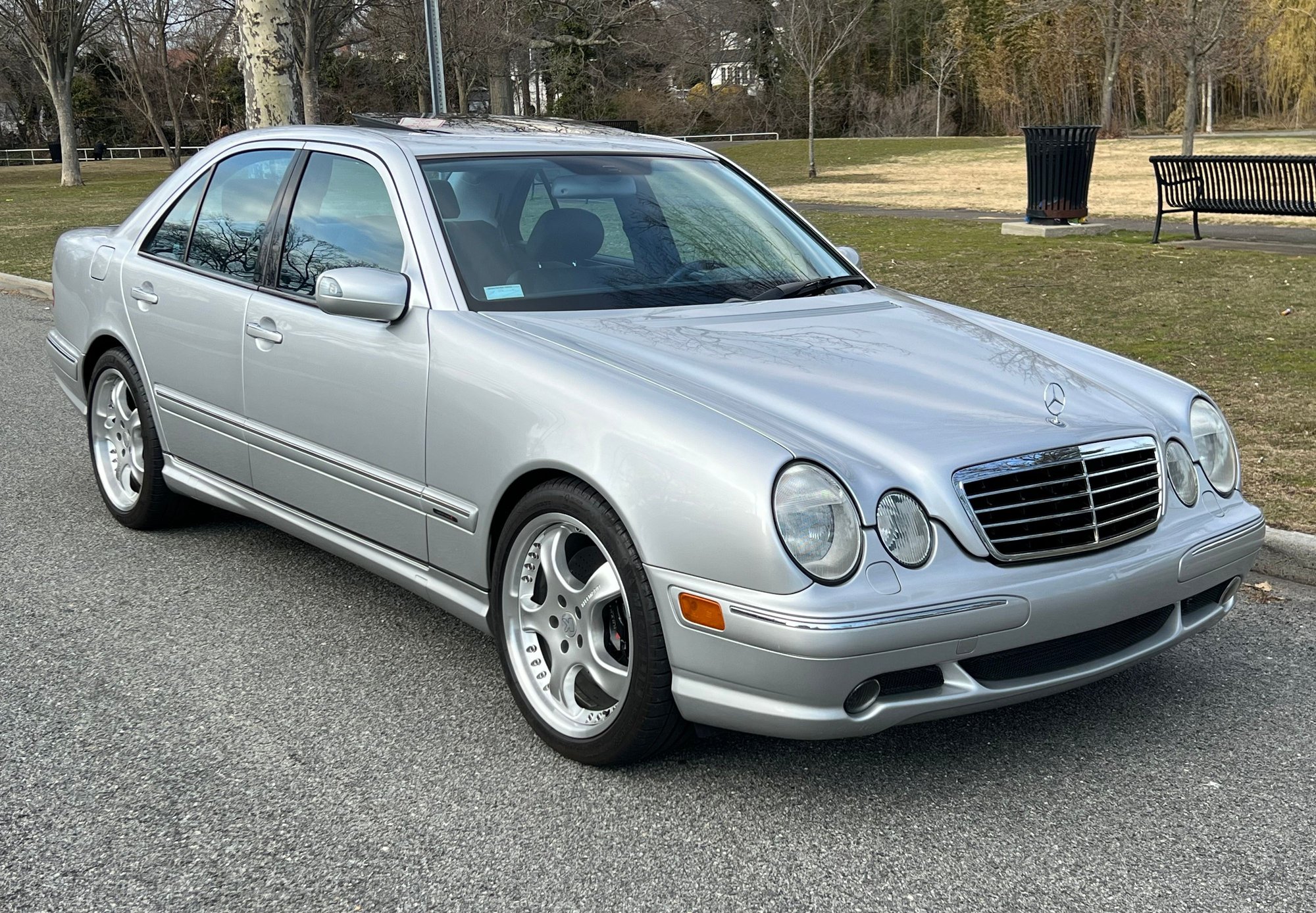 2002 Mercedes-Benz E55 AMG - 2002 Mercedes E55 AMG Kleemann Supercharged - Used - VIN 11111111111111111 - 57,320 Miles - 8 cyl - 2WD - Automatic - Sedan - Silver - Ny, NY 10101, United States