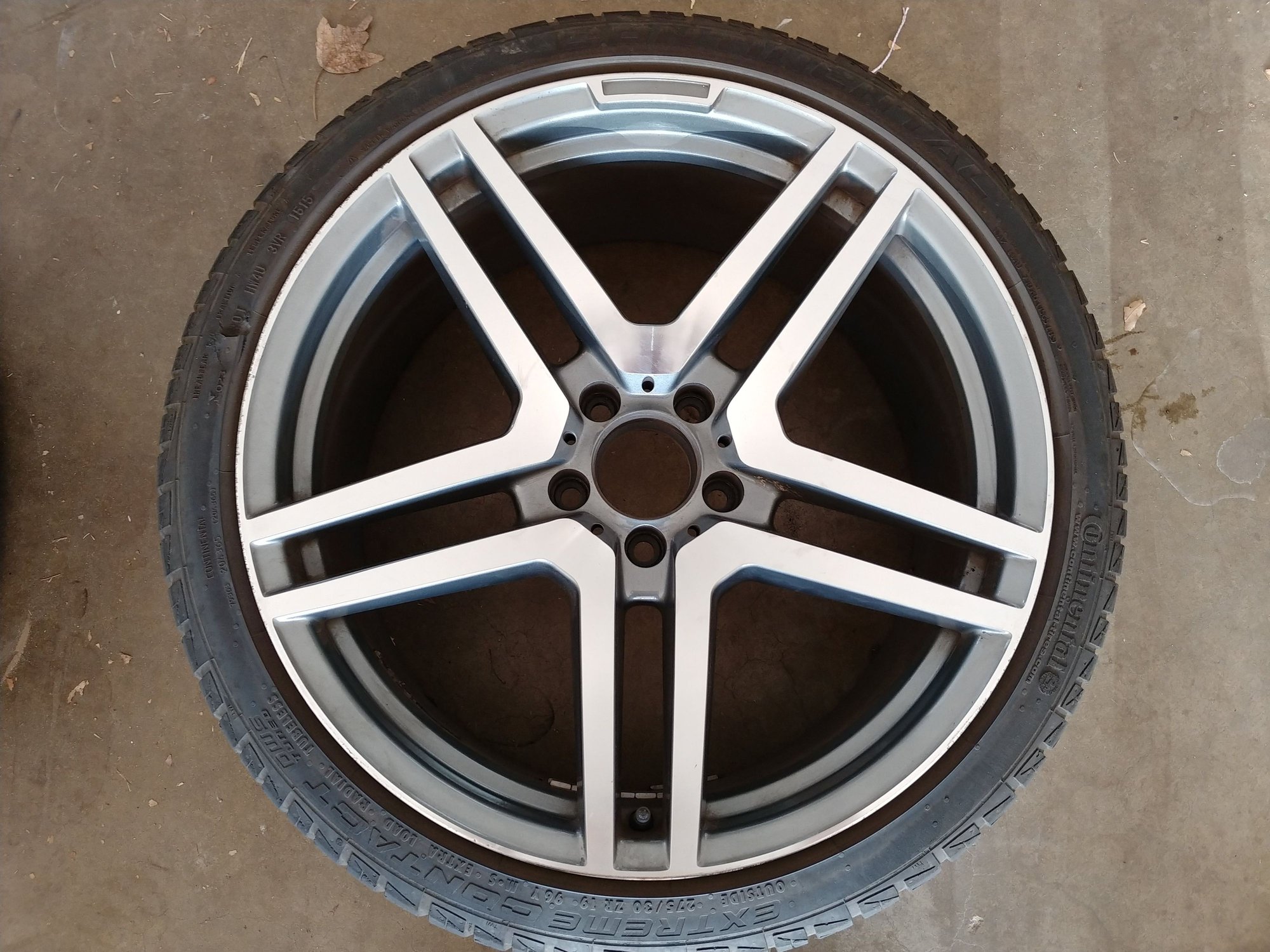 Wheels and Tires/Axles - 19" Split 5 Spoke replicas - Used - 2003 to 2006 Mercedes-Benz E55 AMG - Oklahoma City, OK 73149, United States