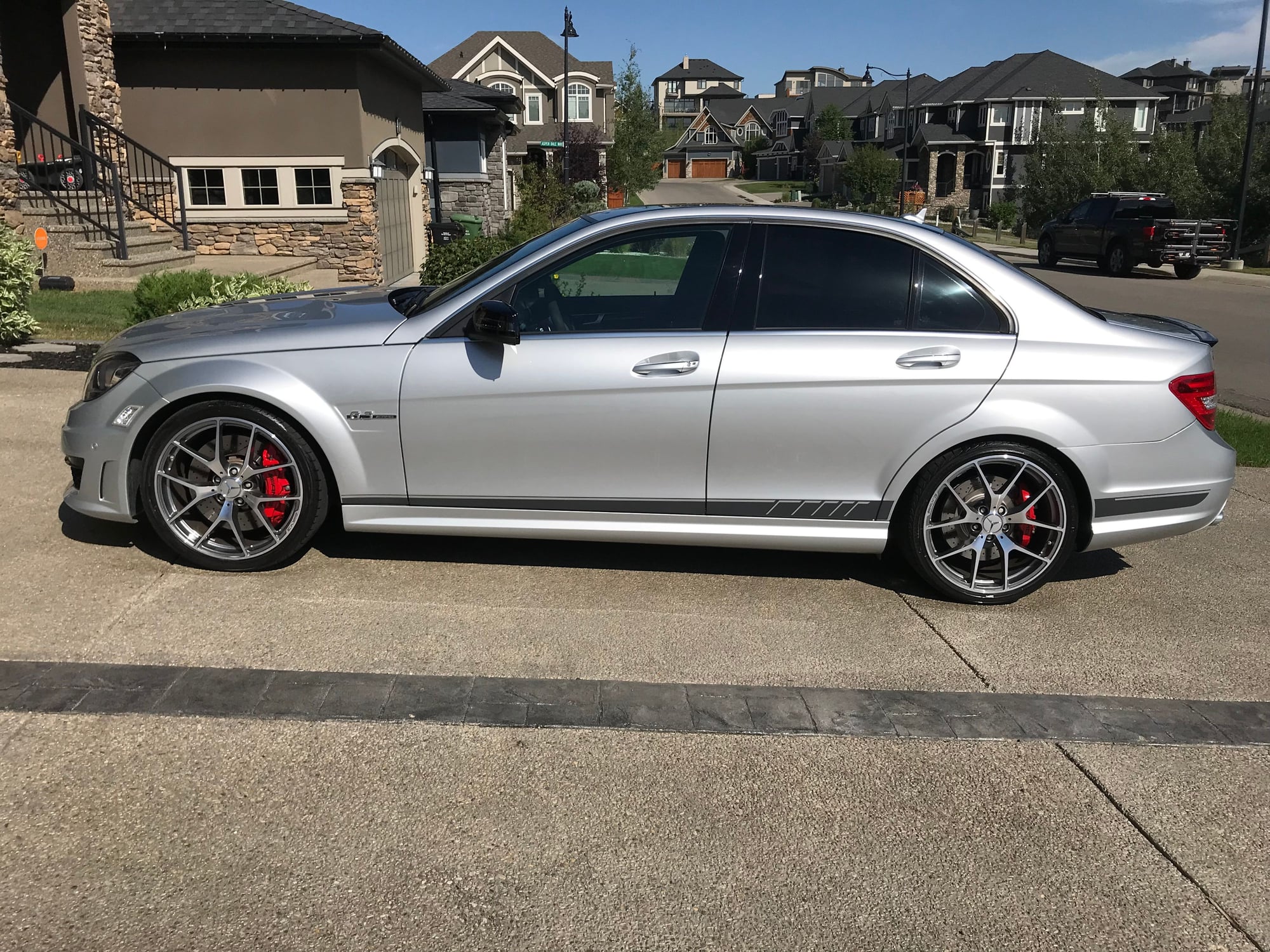 2014 Mercedes-Benz C63 AMG - 2014 Rare C63 AMG 507 Edition Sedan - Perfect condition - Used - VIN WDDGF7HBXEG221797 - 6,200 Miles - 8 cyl - 2WD - Automatic - Sedan - Silver - Calgary, AB T3H0R9, Canada