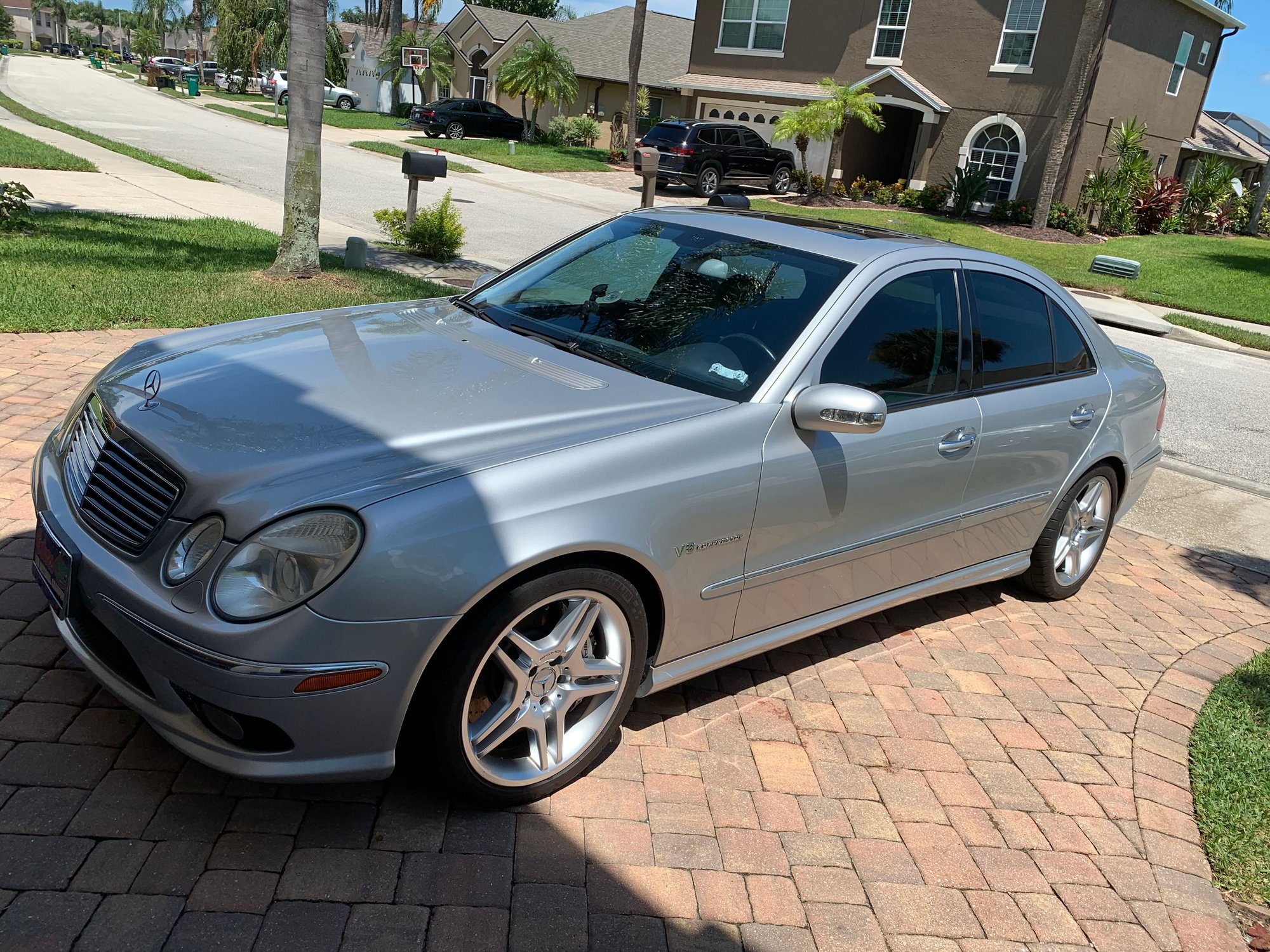 2005 Mercedes-Benz E55 AMG - 2005 E55 with upgrades in FL - Used - VIN WDBUFJ7J75AXXXXXX - 90,112 Miles - 8 cyl - 2WD - Automatic - Sedan - Silver - Melbourne, FL 32901, United States