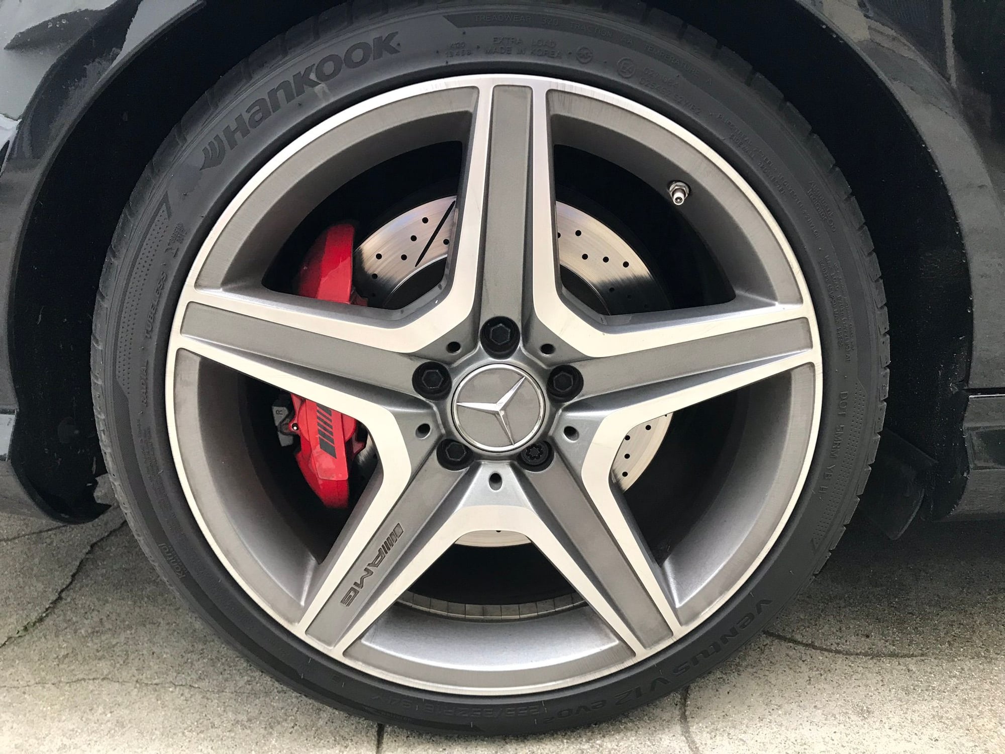 Wheels and Tires/Axles - C63 w204 OEM AMG double spoke wheel and tire set - Used - 2009 to 2014 Mercedes-Benz C63 AMG - San Francisco, CA 94116, United States