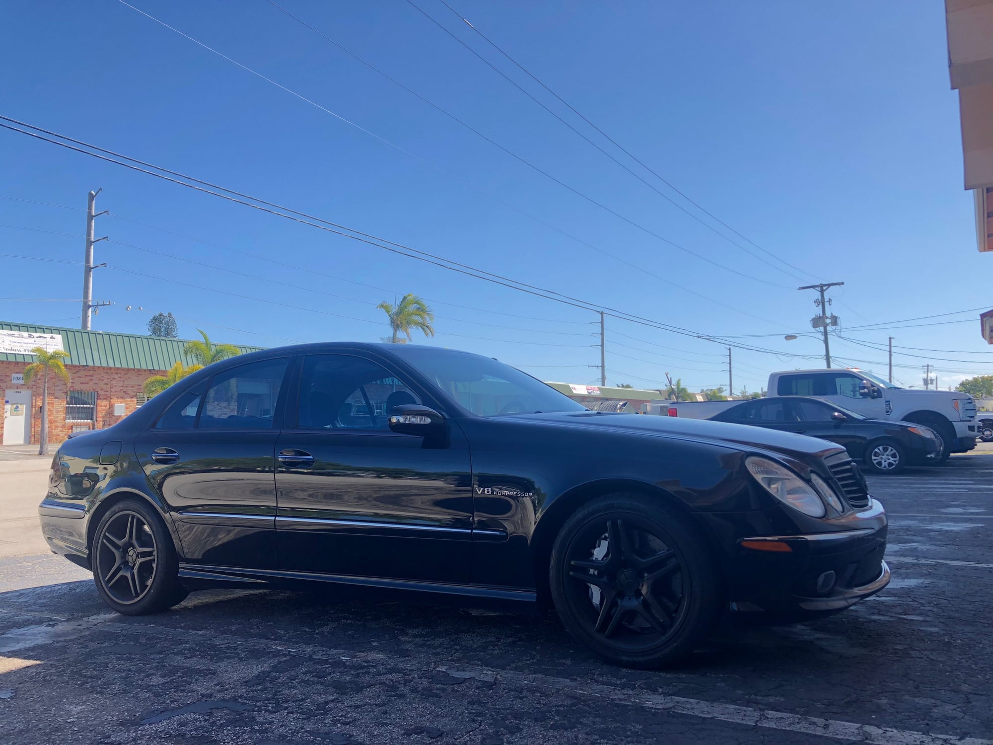 2003 Mercedes-Benz E55 AMG - 2003 E55 AMG 73500 Miles GREAT condition - Used - VIN WDBUF76J63A392990 - 75,300 Miles - 8 cyl - 2WD - Automatic - Sedan - Black - Boca Raton, FL 33434, United States