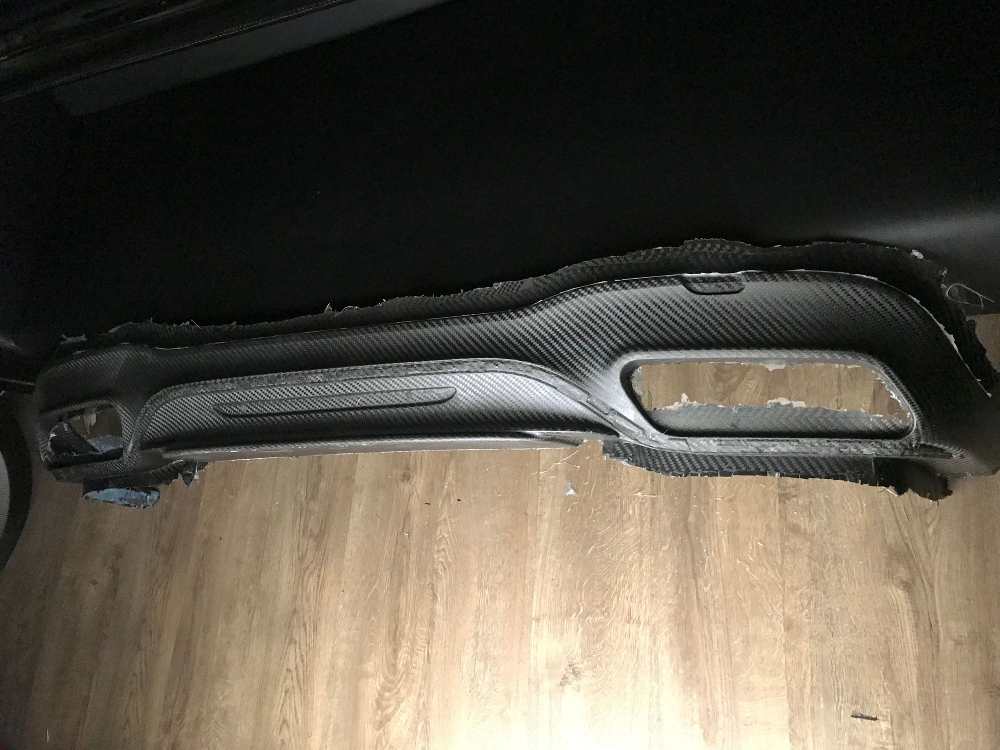 Exterior Body Parts - Carbon fiber diffuser for w222 S63 AMG restyling 2018 by CFA - New - 2018 Mercedes-Benz S63 AMG - Moscow, Russian Federation