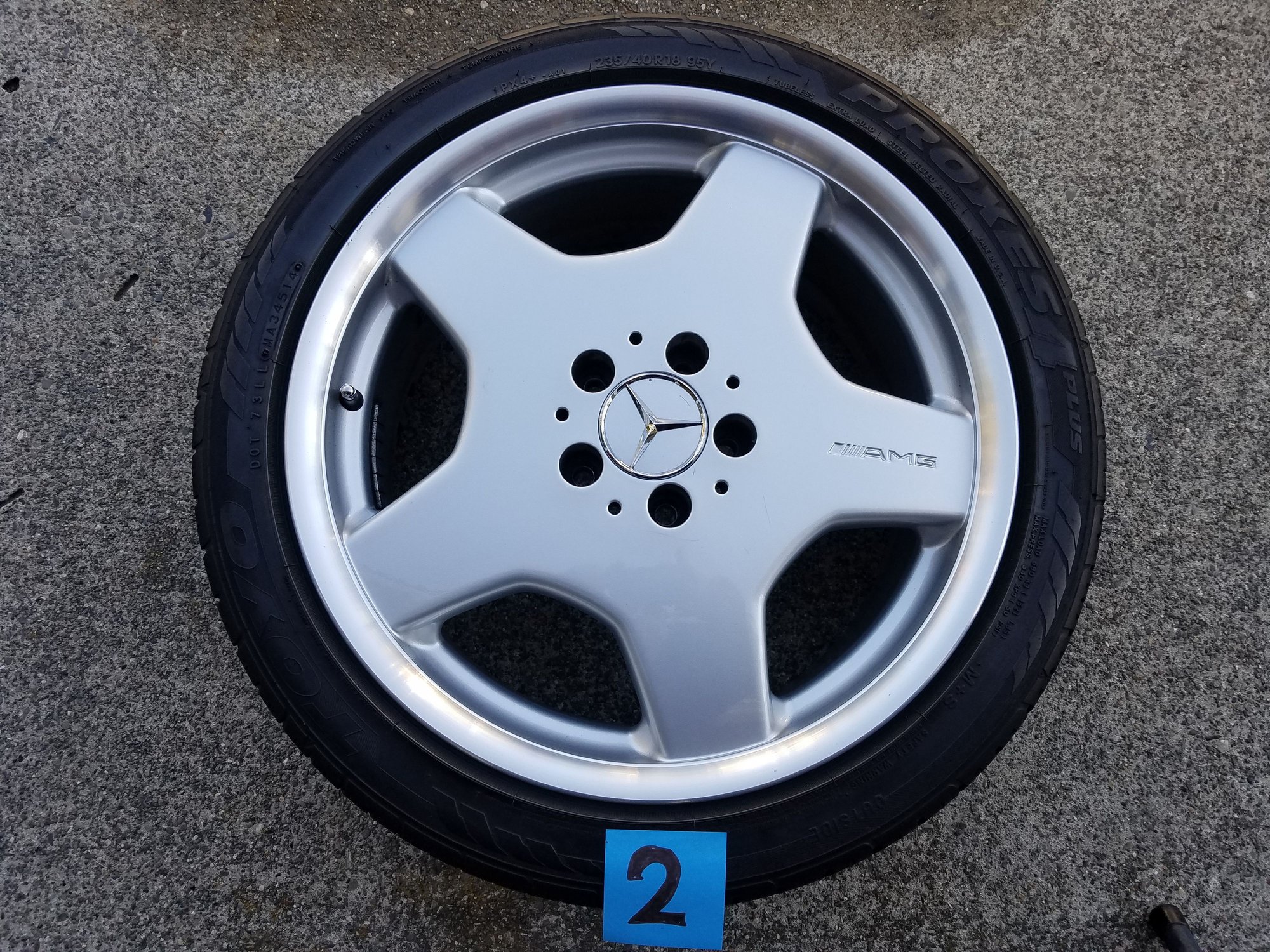 Wheels and Tires/Axles - 18" STAGGERED AMG MONOBLOCKS - Used - All Years Mercedes-Benz All Models - Sacramento, CA 95821, United States