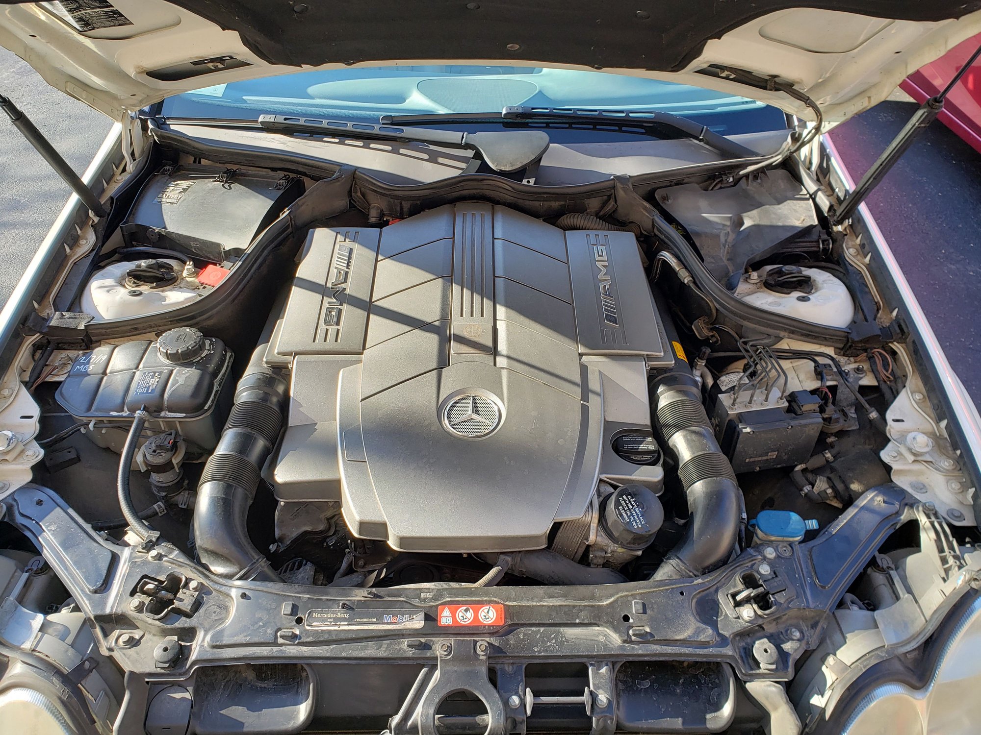 2005 Mercedes-Benz C55 AMG - Mercedes Benz c55 amg - Used - VIN Wdbrf76j55f621462 - 52,000 Miles - 8 cyl - 2WD - Automatic - Sedan - White - Lockport, IL 60441, United States