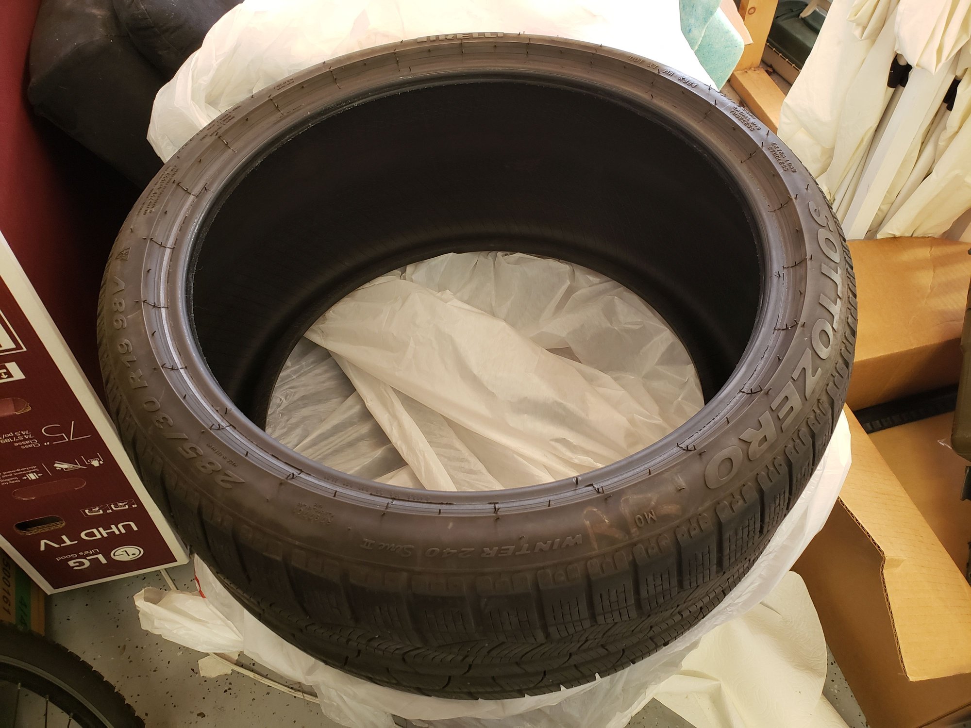 Wheels and Tires/Axles - Set of Pirelli Sottozero winter snow tires - staggered - Used - 0  All Models - Albuquerque, NM 87114, United States