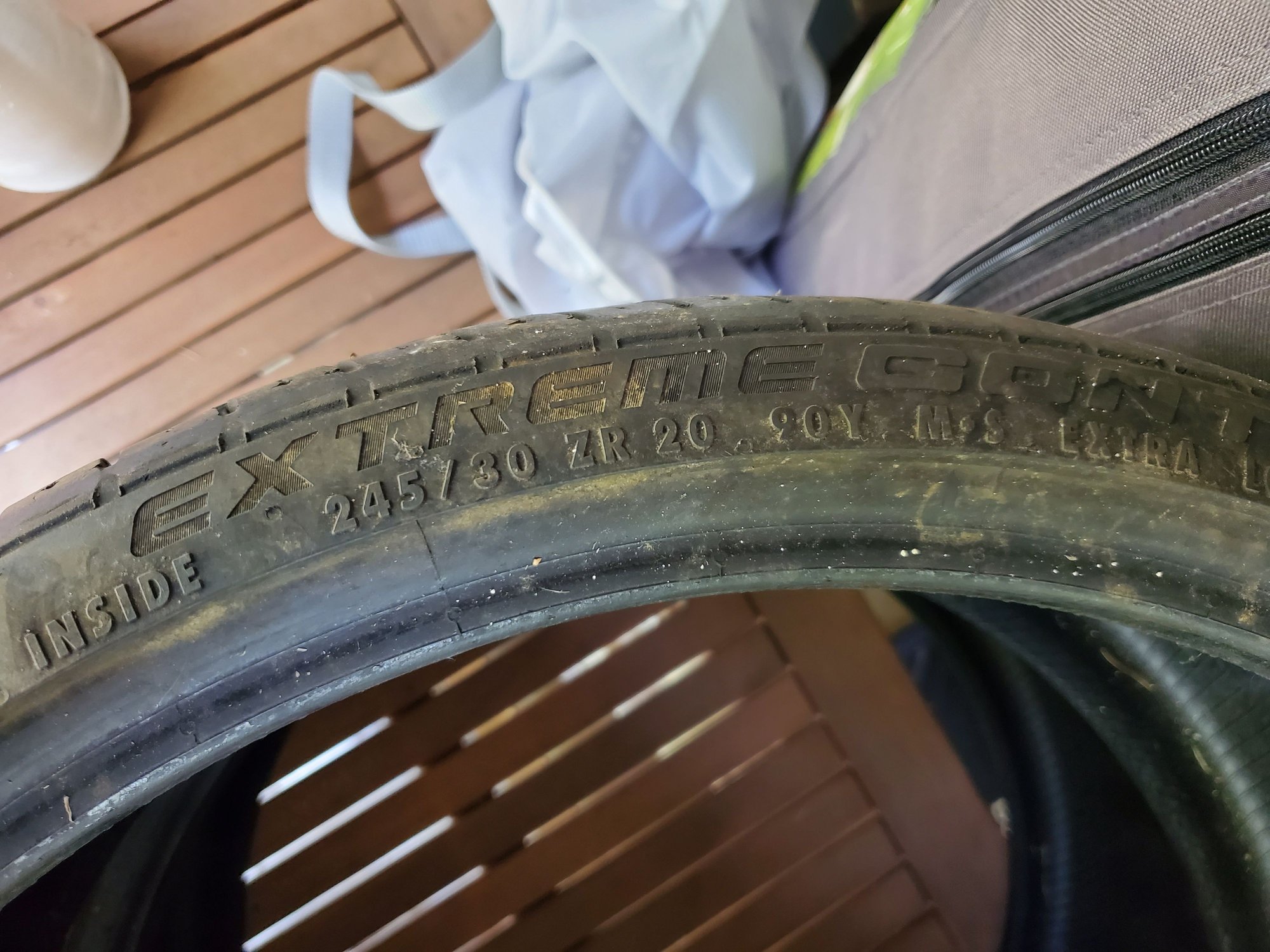 Wheels and Tires/Axles - Continental Extreme Contact DWS06 245/30 ZR20 - Used - 0  All Models - Cincinnati, OH 45052, United States
