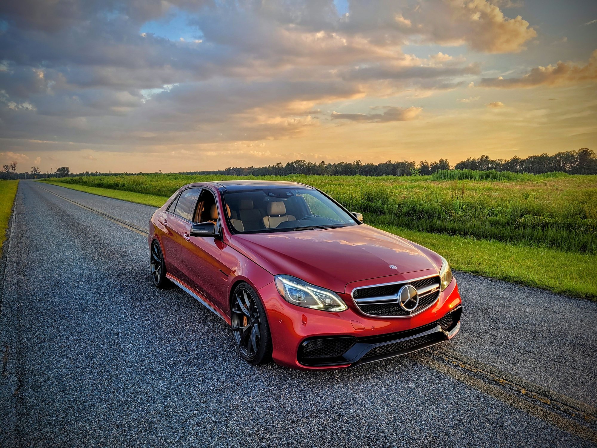 2016 Mercedes-Benz E63 AMG - Perfect spec 2016 Cardinal Red e63 - Used - VIN WDDHF7GB8GB296357 - 8 cyl - AWD - Automatic - Sedan - Red - Jax, FL 32080, United States