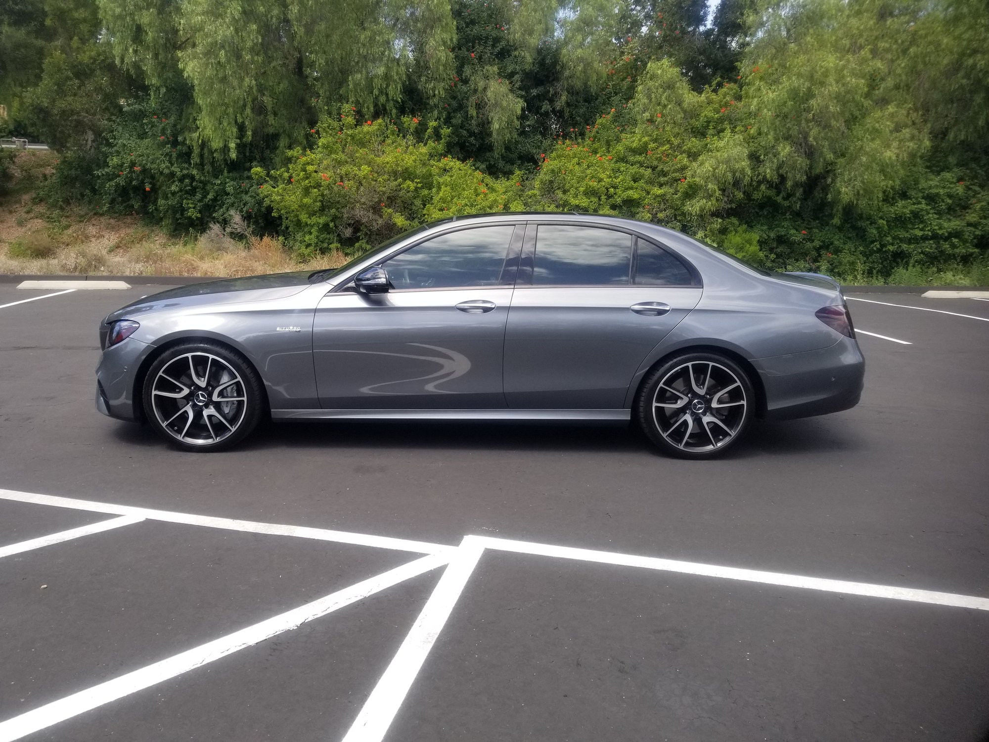 2018 Mercedes-Benz E43 AMG - 2018 E43 AMG for sale (SoCal) - Used - VIN WDDZF6EB7JA312949 - 49,500 Miles - 6 cyl - AWD - Automatic - Sedan - Gray - Carlsbad, CA 92009, United States