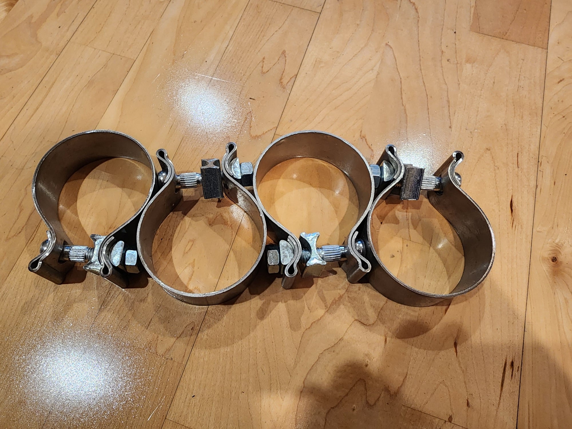 2007 Mercedes-Benz SLK55 AMG - 4x 3.0" Exhaust band clamps (NEW, $20) - Engine - Exhaust - $20 - Altadena, CA 91001, United States
