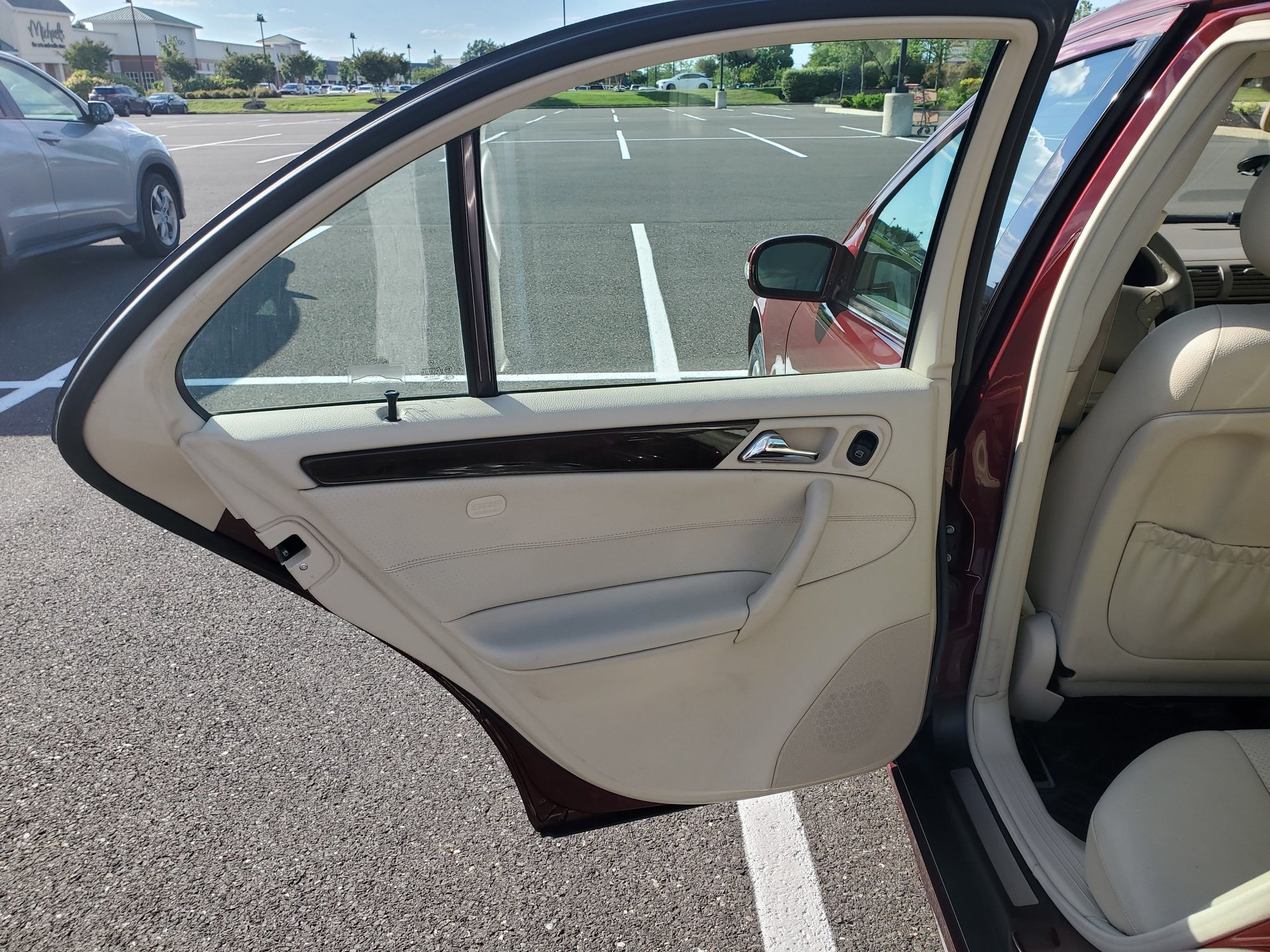 2005 Mercedes-Benz C240 - Well kept real treasure! - Used - VIN WDBRF81J75F658459 - 122,000 Miles - 6 cyl - AWD - Automatic - Sedan - Red - Voorhees, NJ 08043, United States
