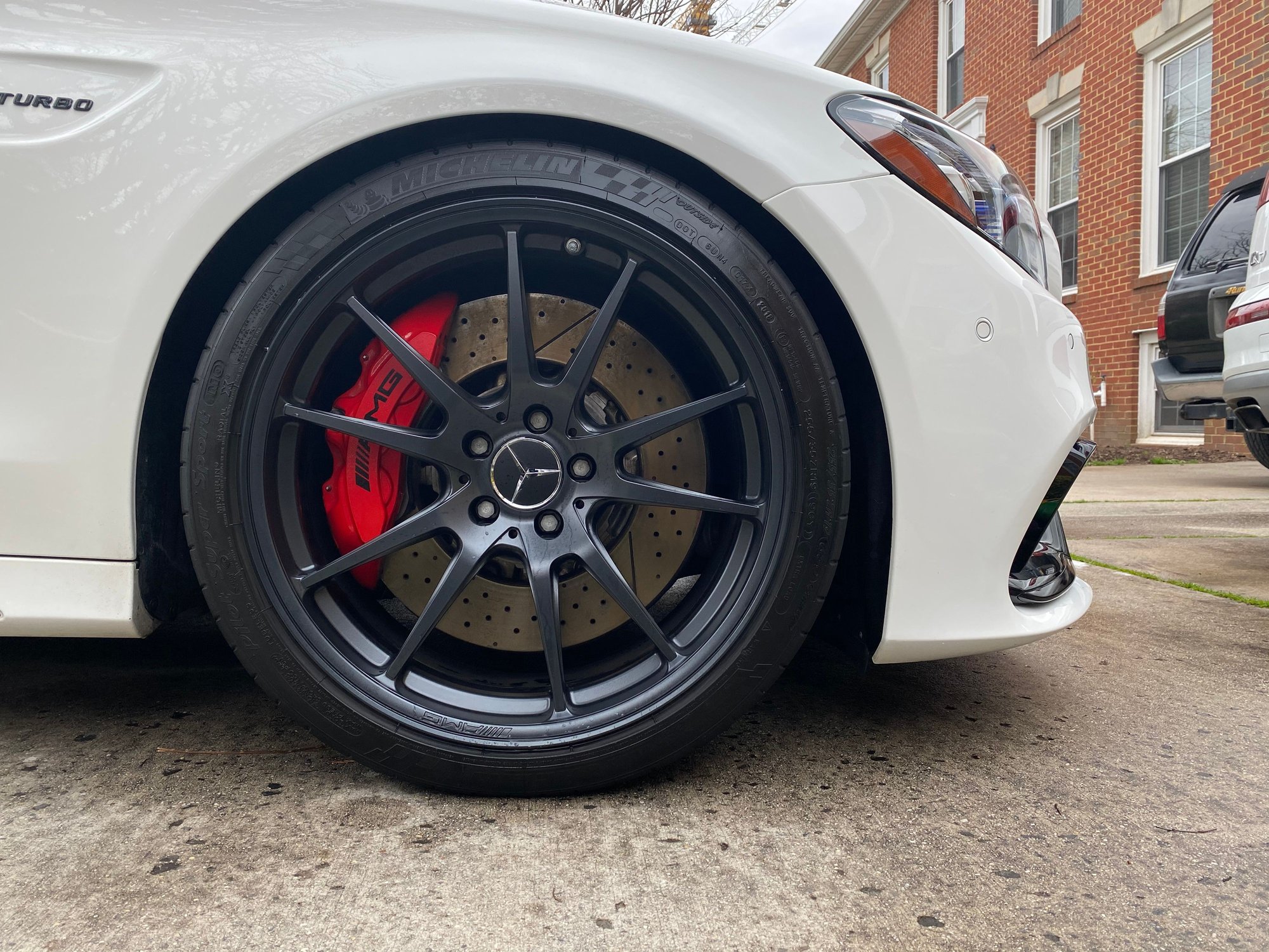 Wheels and Tires/Axles - C63 AMG Wheels + Tires + TPMS - Used - 2015 to 2020 Mercedes-Benz C63 AMG S - 2015 to 2020 Mercedes-Benz C63 AMG - Mclean, VA 22101, United States