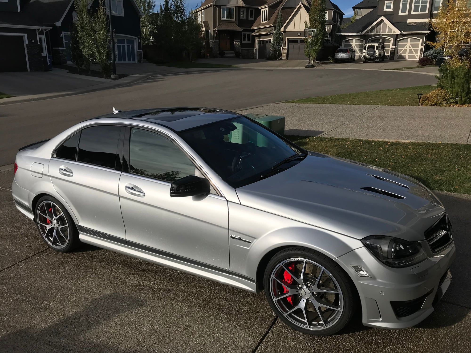 2014 Mercedes-Benz C63 AMG - 2014 Rare C63 AMG 507 Edition Sedan - Perfect condition - Used - VIN WDDGF7HBXEG221797 - 6,200 Miles - 8 cyl - 2WD - Automatic - Sedan - Silver - Calgary, AB T3H0R9, Canada