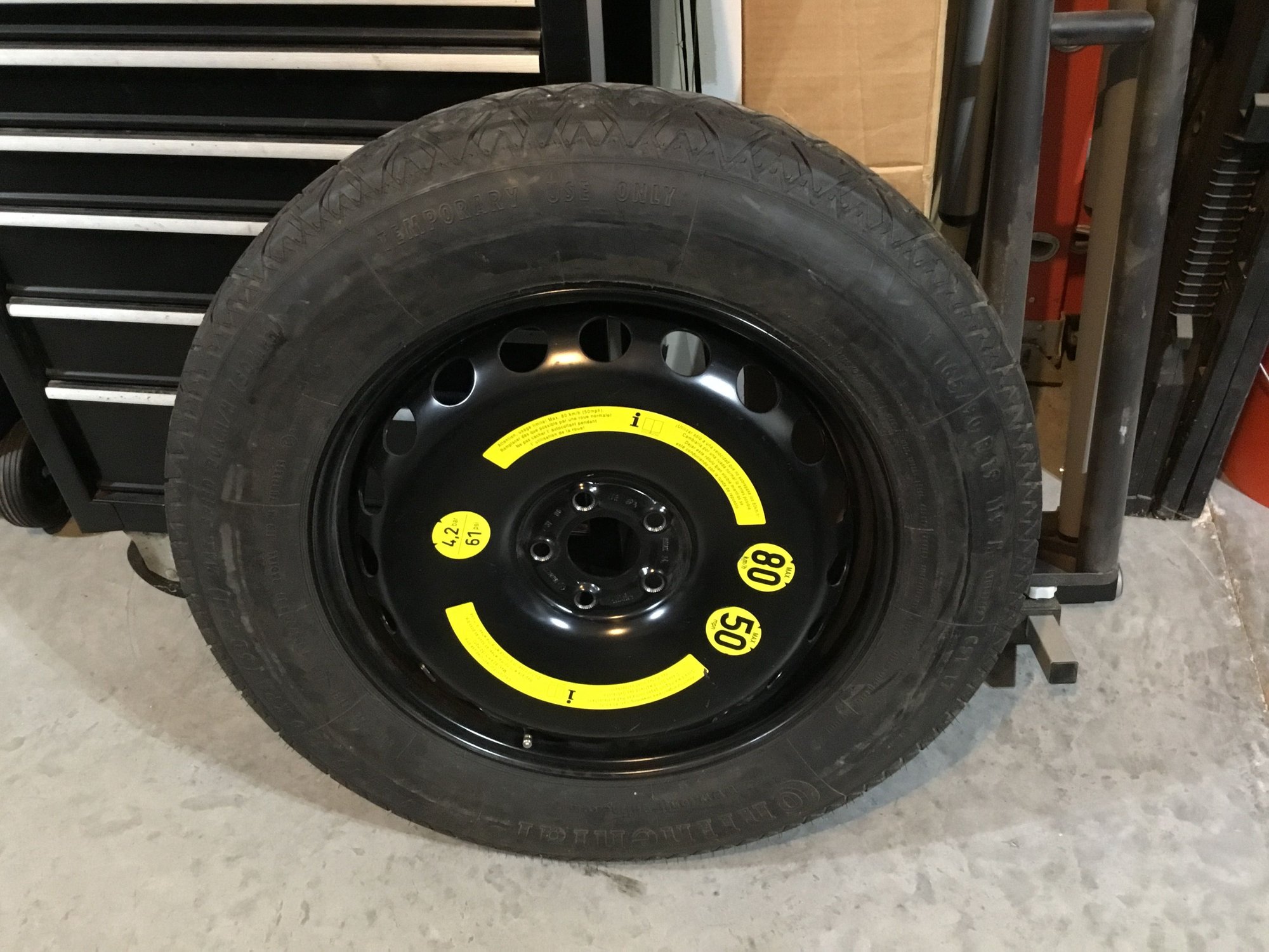 Wheels and Tires/Axles - OEM Spare rim and tire A1644000102 - Used - All Years Mercedes-Benz GL550 - Marion, IA 52302, United States