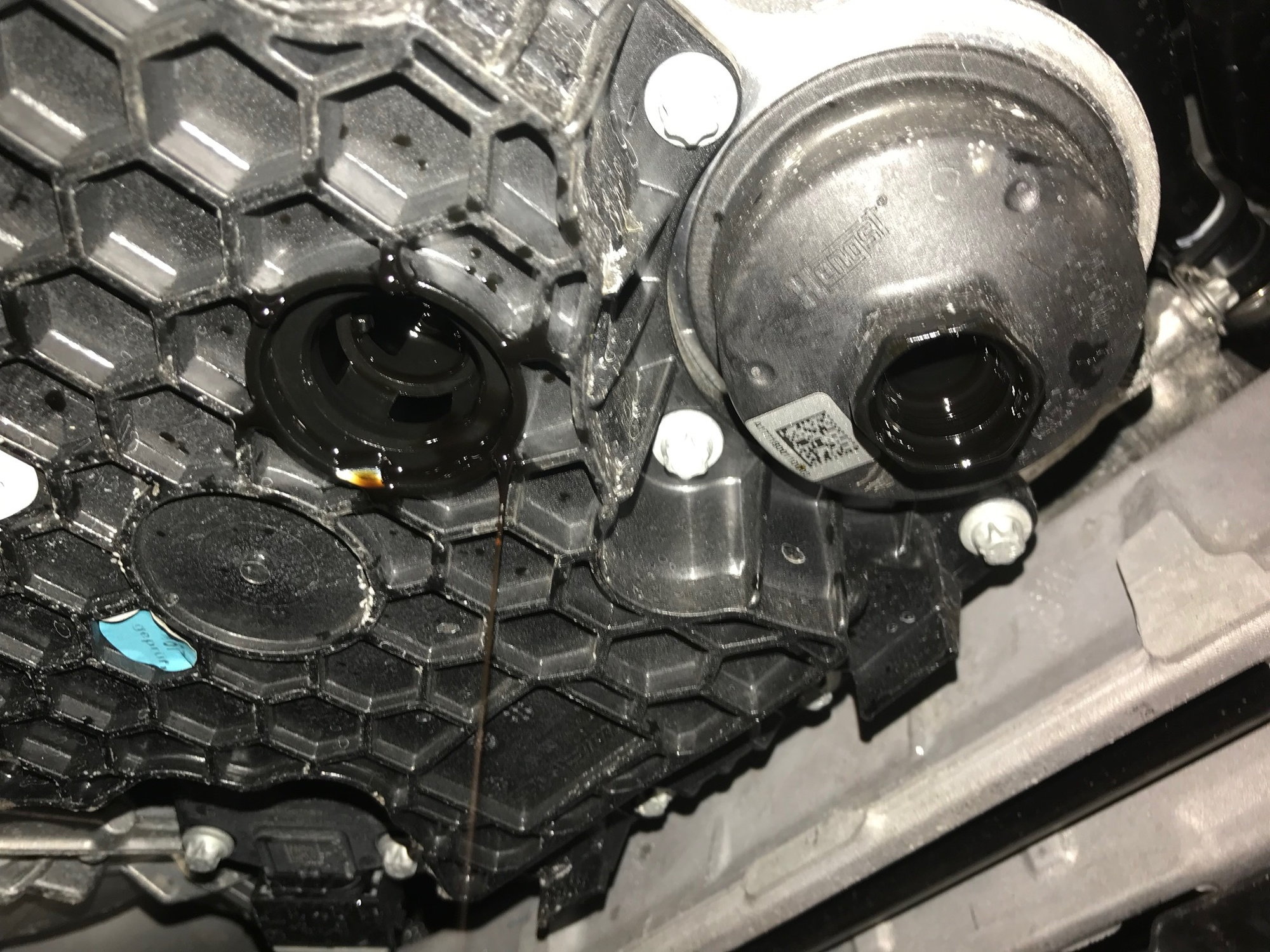 Genuine Smart Car Engine Oil Filter w/ Drain Screw Copper Seal Ring 08-15 NEW 
