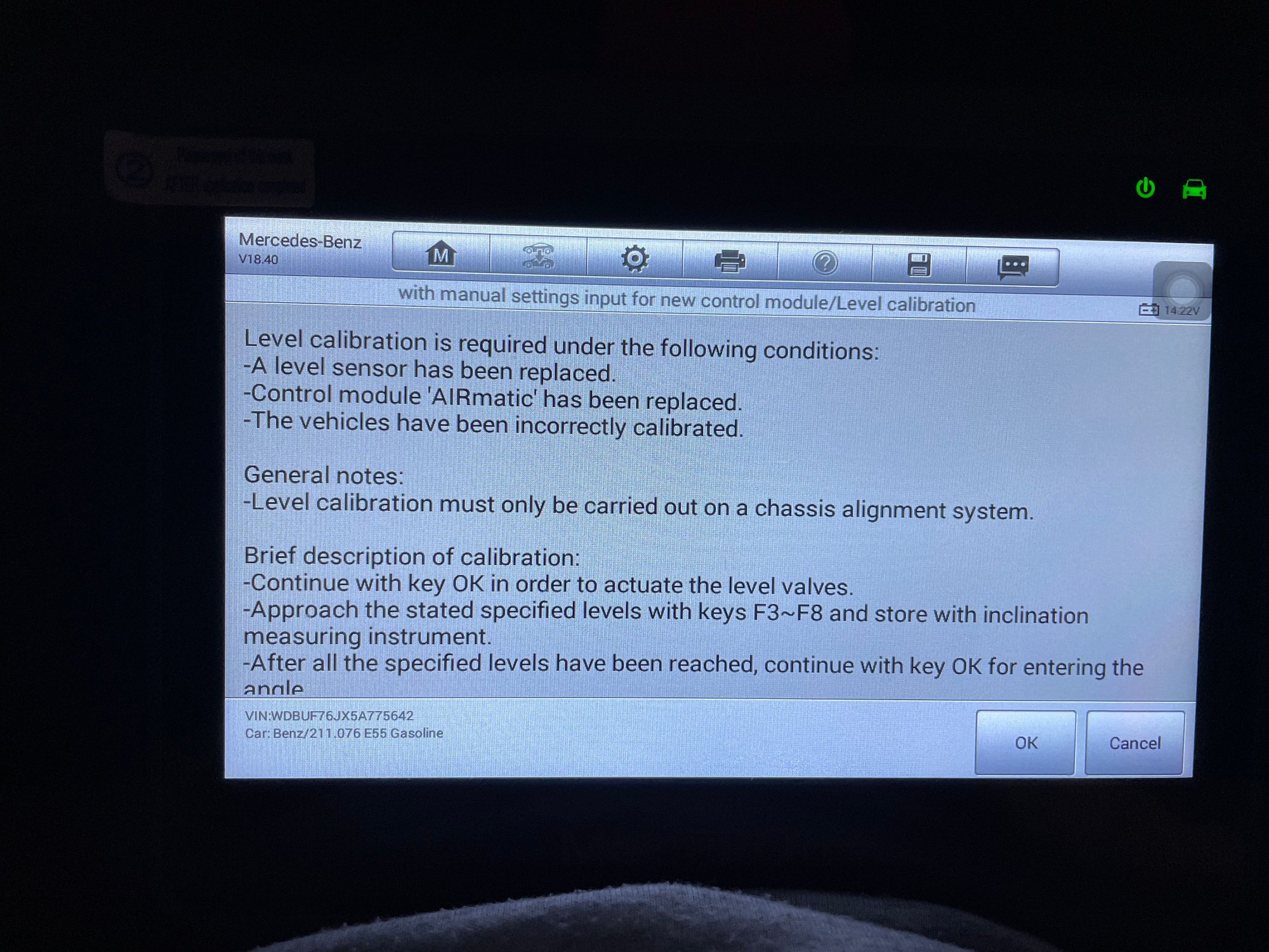 Autel Airmatic Suspension Calibration Instruction?