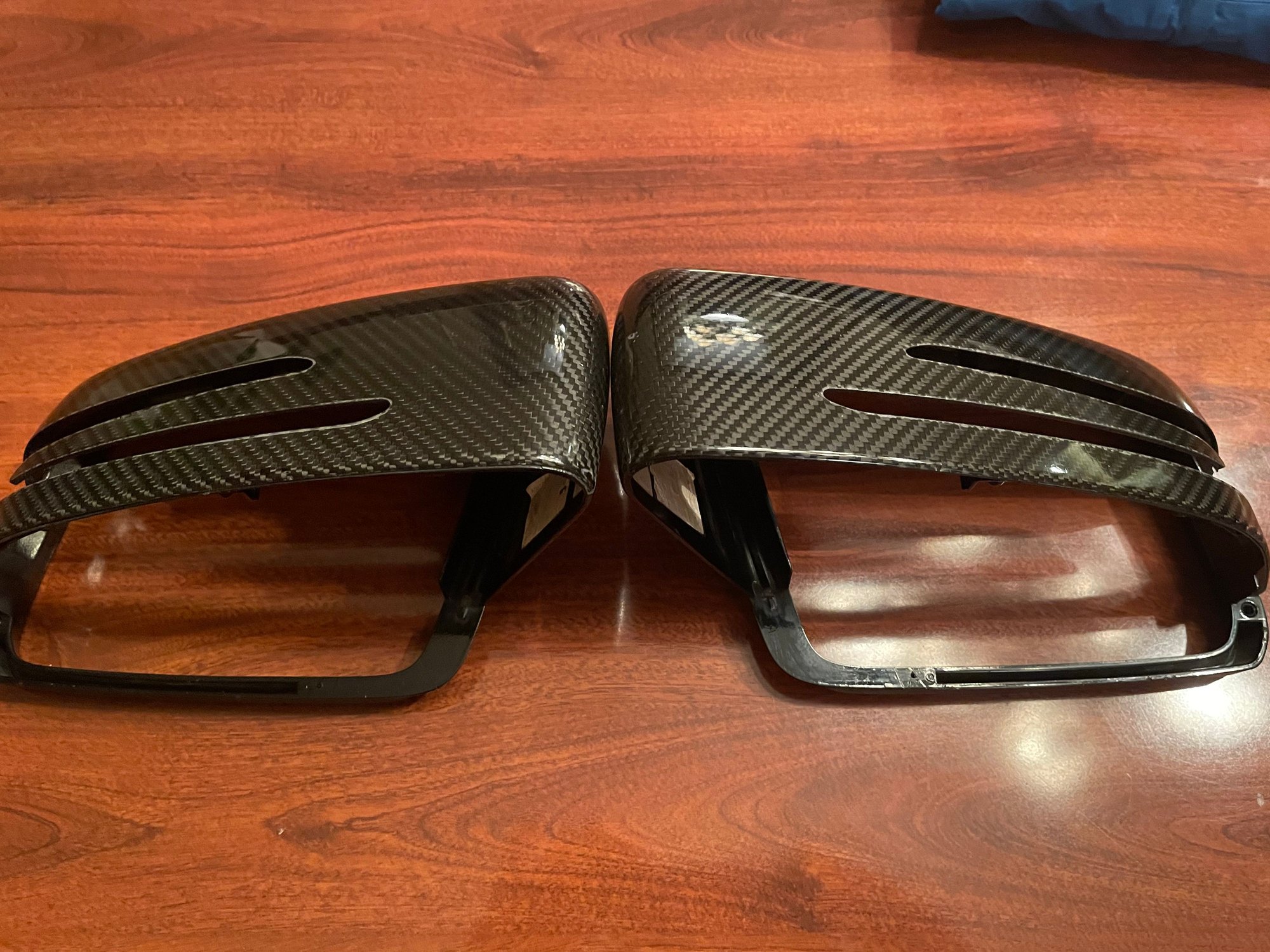 Exterior Body Parts - W212 OEM Carbon Fiber Side Mirror Covers - Used - 2011 to 2013 Mercedes-Benz E63 AMG - Cincinnati, OH 45040, United States