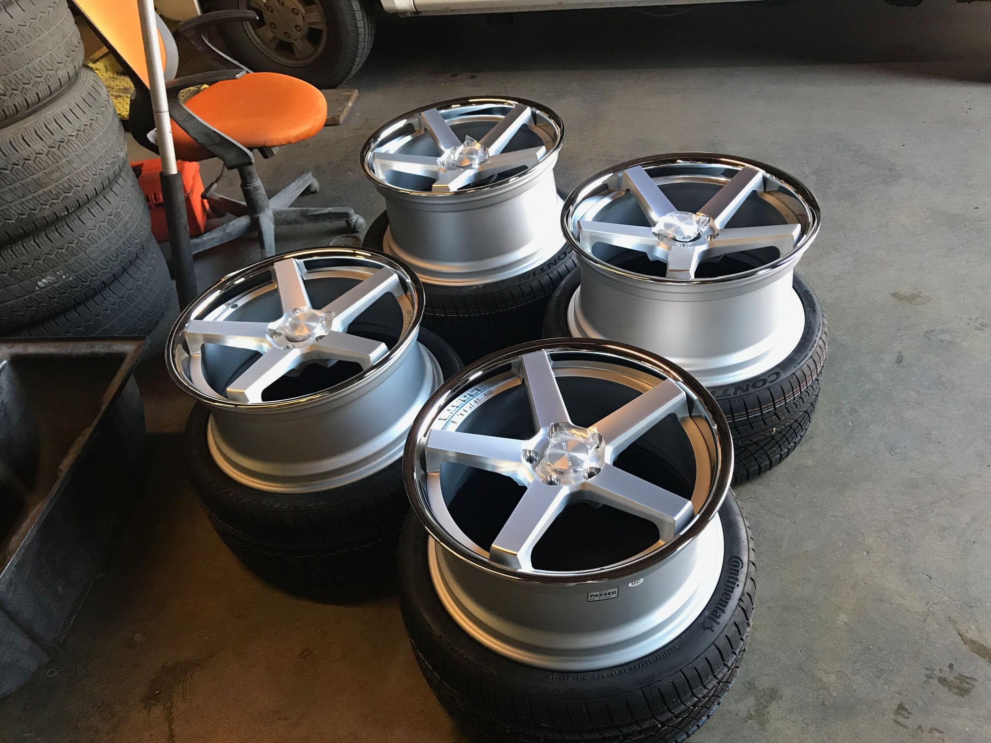 Wheels and Tires/Axles - 19s STANCE SC5 W/ CONTI DSW - Used - 2003 to 2006 Mercedes-Benz E55 AMG - New Haven, CT 06513, United States