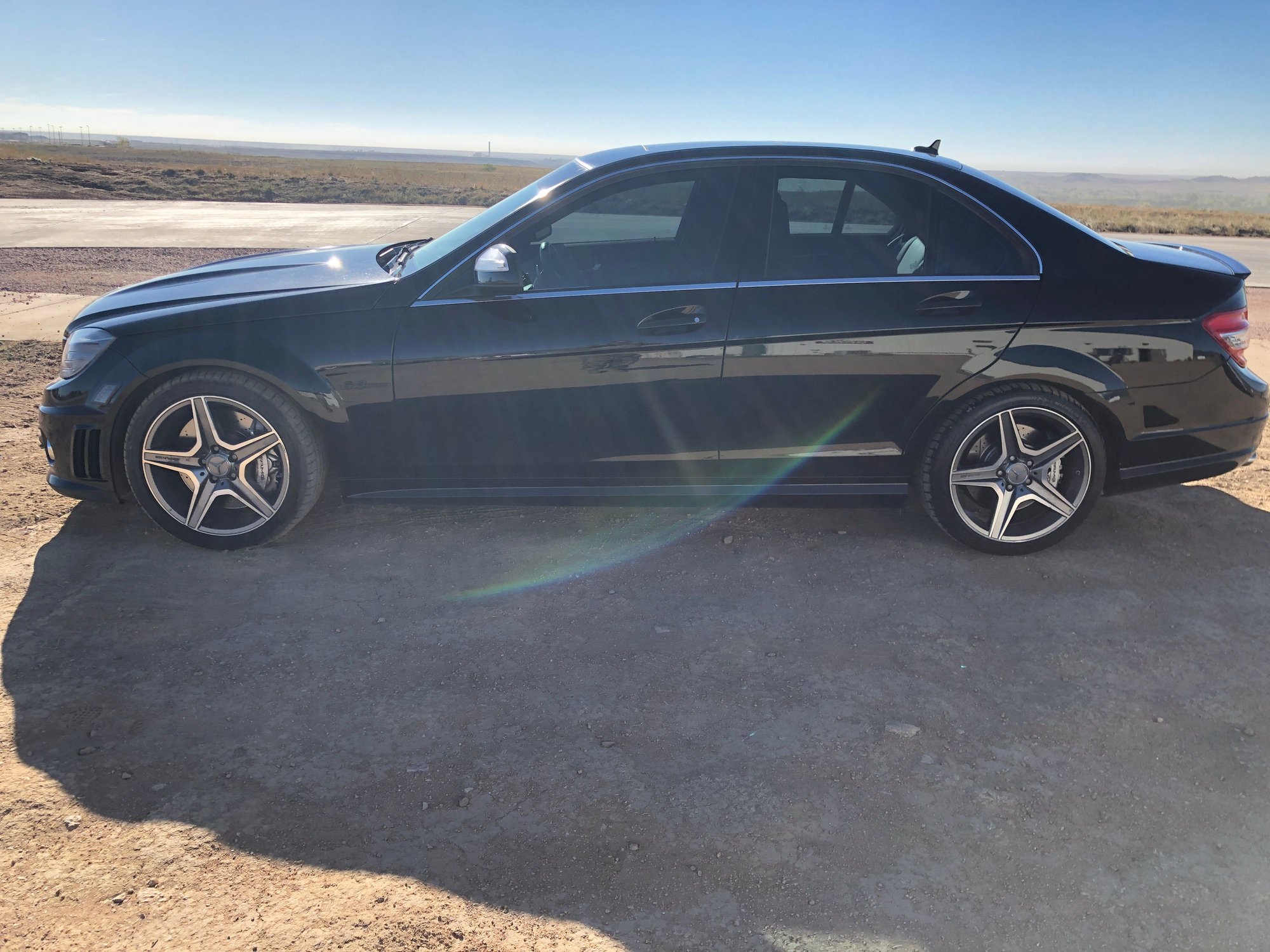 2009 Mercedes-Benz C63 AMG - 2009 C63 AMG Sedan in pristine condition, 46,xxx miles, with OE tune - Used - VIN WDDGF77X39F207572 - 46,347 Miles - 8 cyl - 2WD - Automatic - Sedan - Black - Falcon, CO 80831, United States