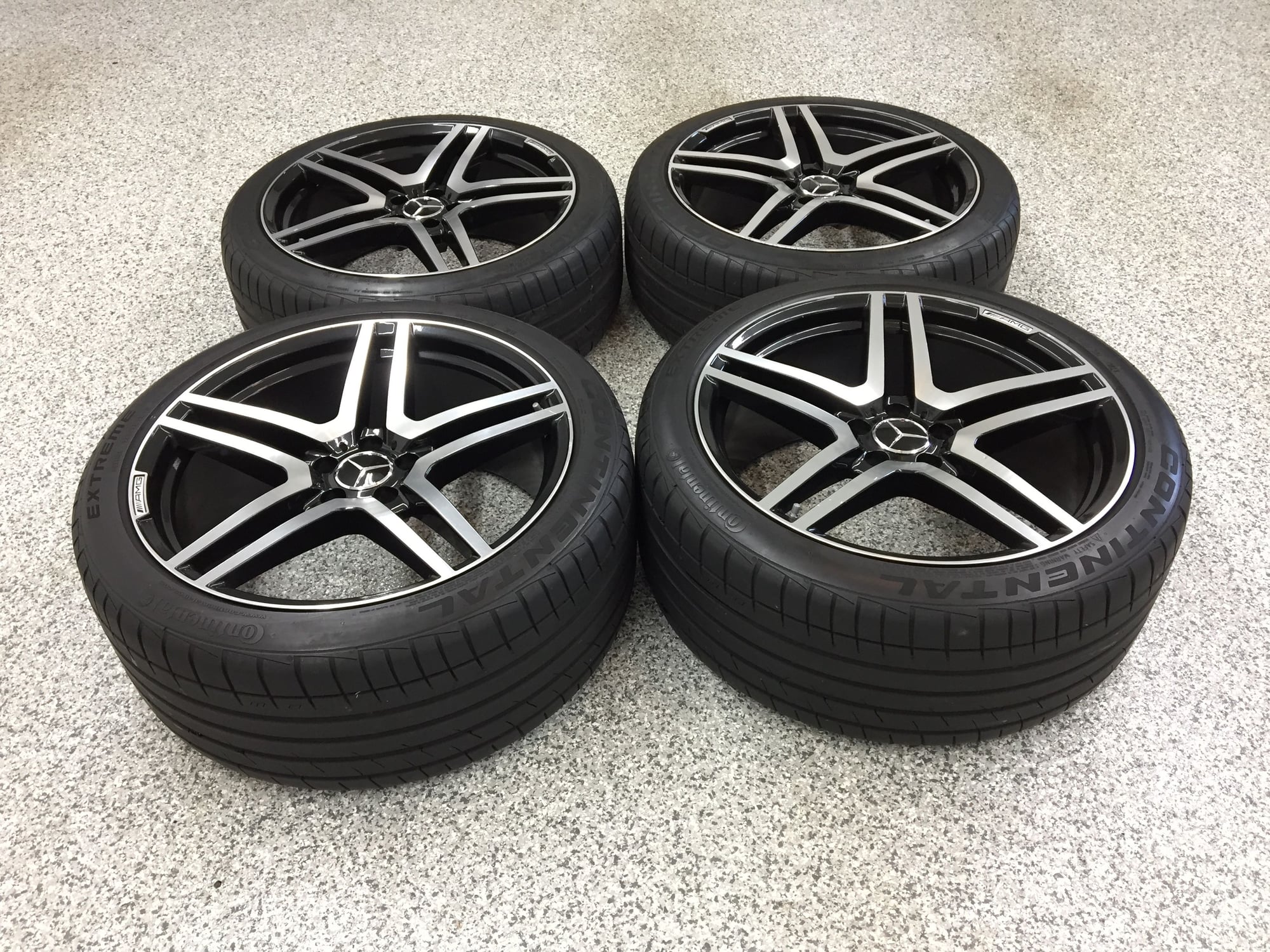 Wheels and Tires/Axles - 20" AMG Style non OE wheels with Conti Extreme DW tires - Used - Bensenville, IL 60106, United States
