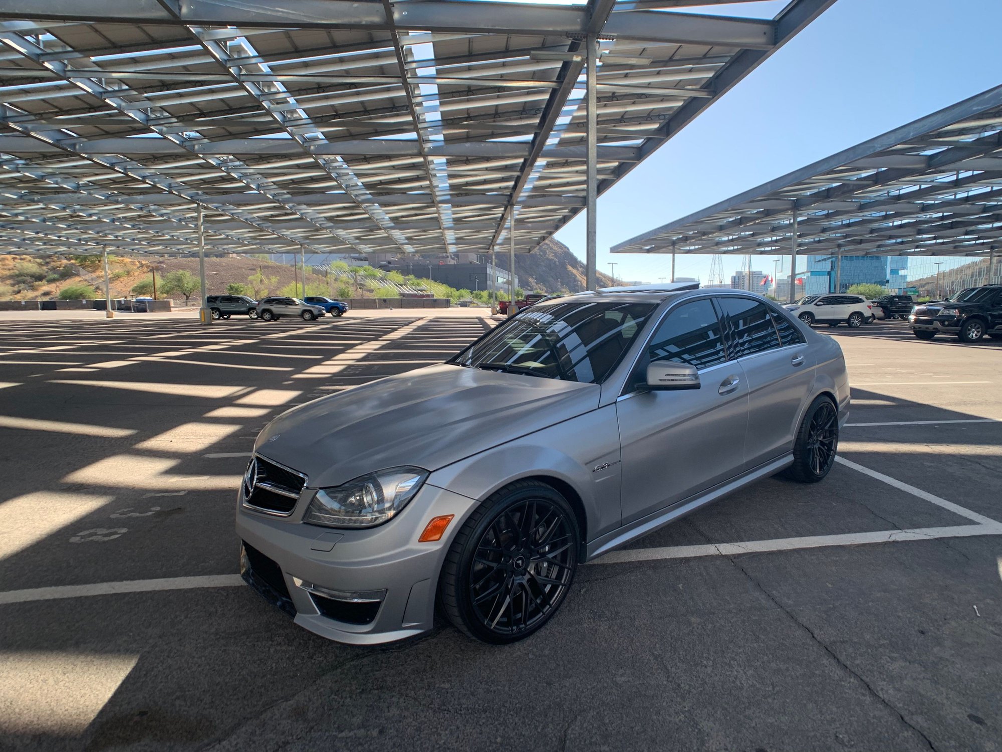 2012 Mercedes-Benz C63 AMG - 2012 Mercedes Benz C63 AMG Edition One - Used - VIN WVGAV7AX2BW542464 - 8 cyl - 2WD - Automatic - Sedan - Gray - Tempe, AZ 85281, United States