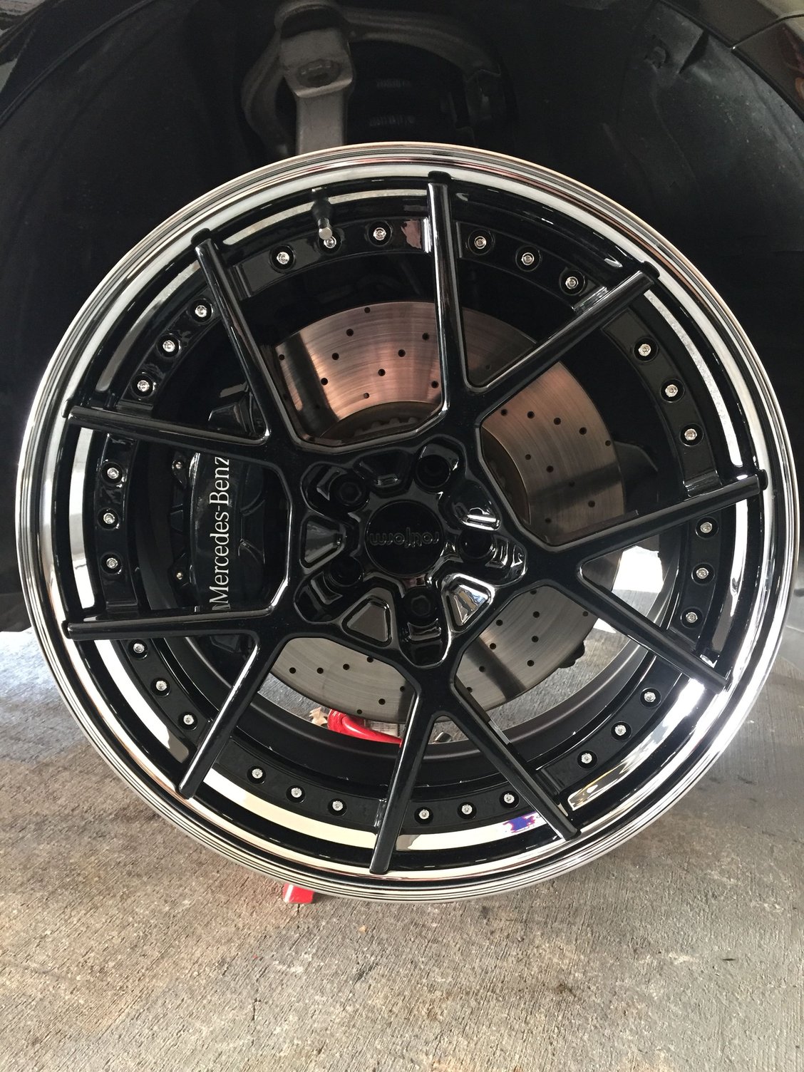 Wheels and Tires/Axles - C450 20" Rotiform w/ PSS & TPMS sensors - Used - 2016 Mercedes-Benz C450 AMG - DFW, TX 75028, United States